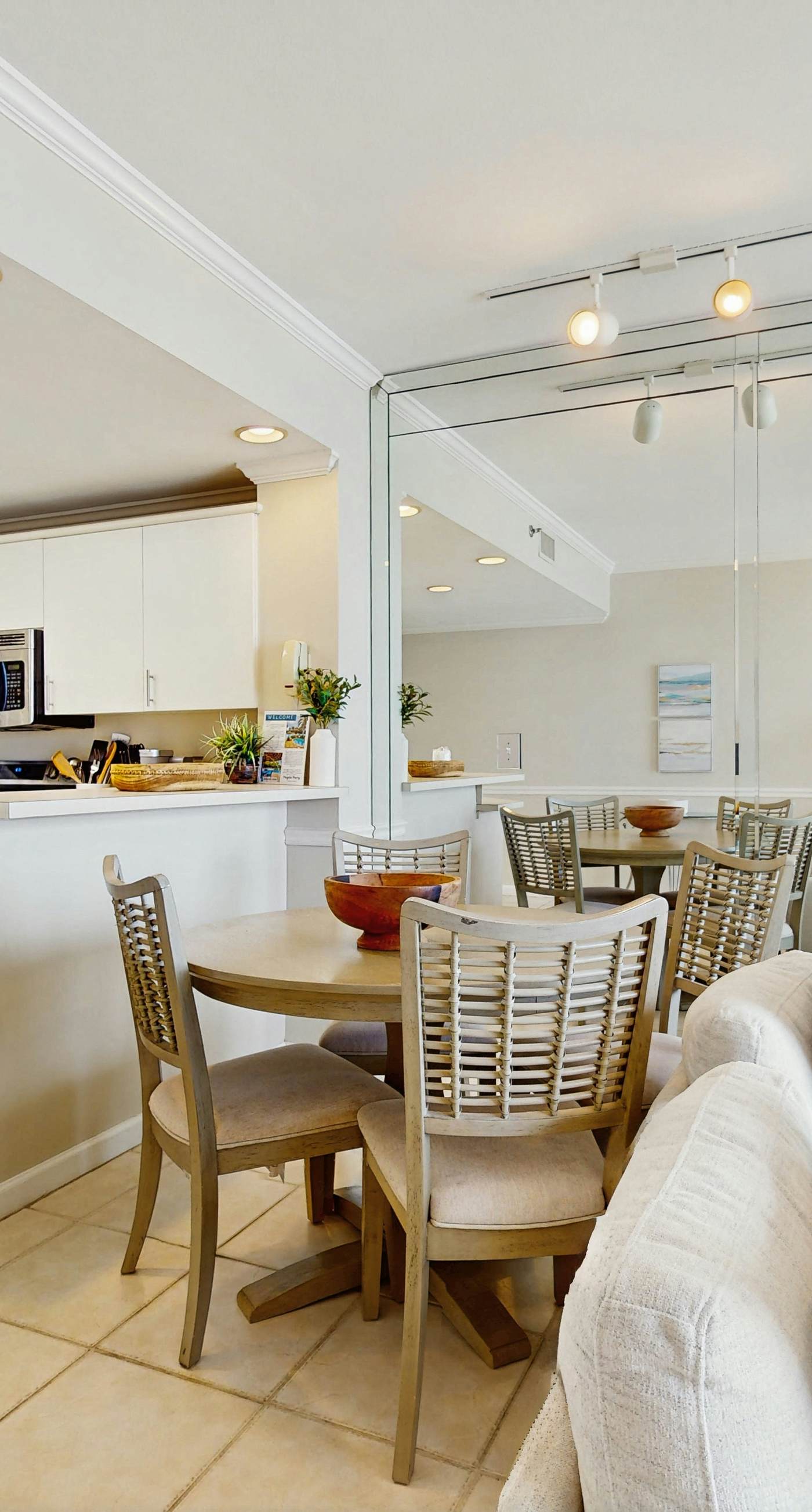 Stunning waterfront home with convenient beach access, pool & gym