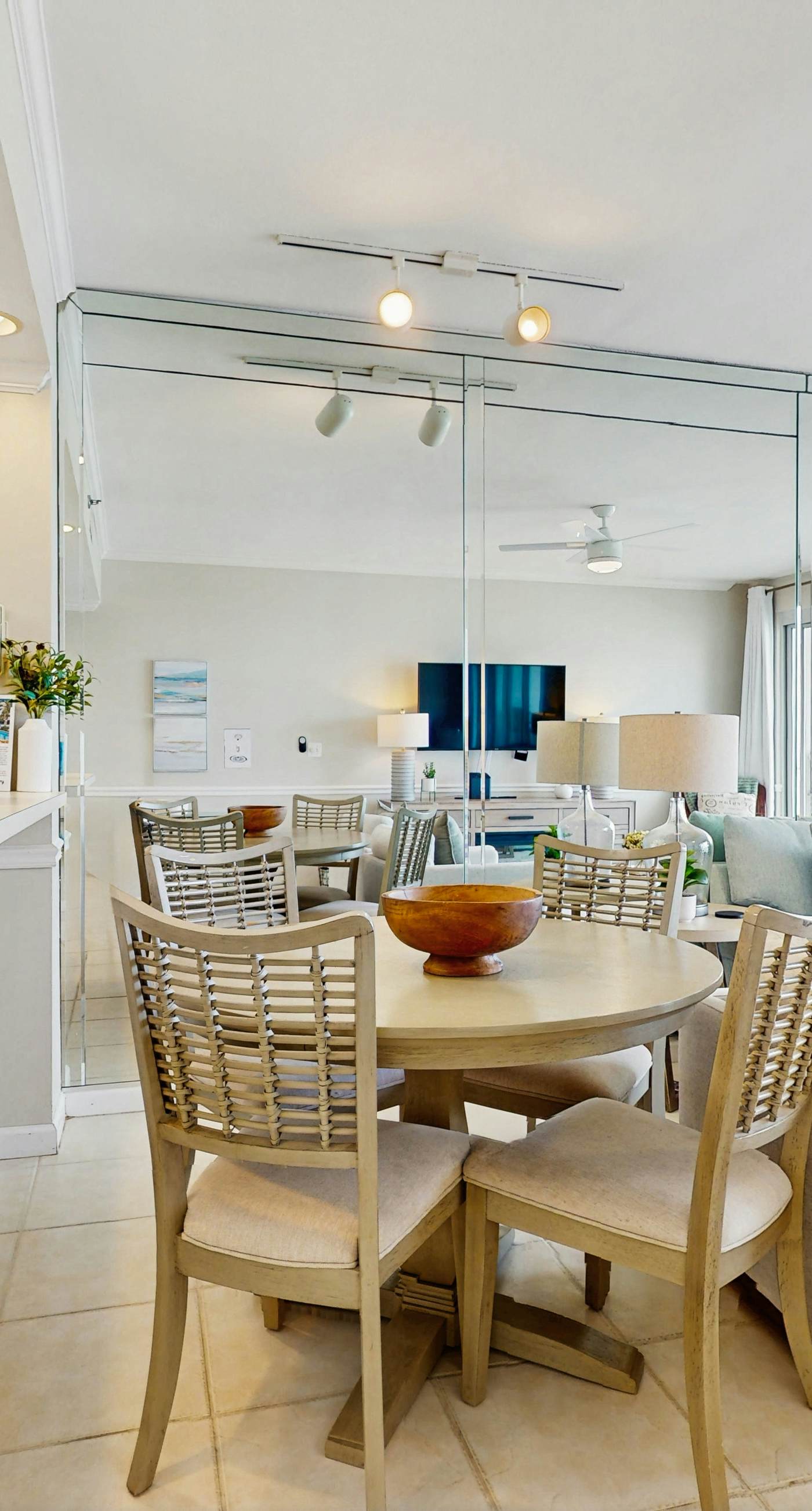 Stunning waterfront home with convenient beach access, pool & gym