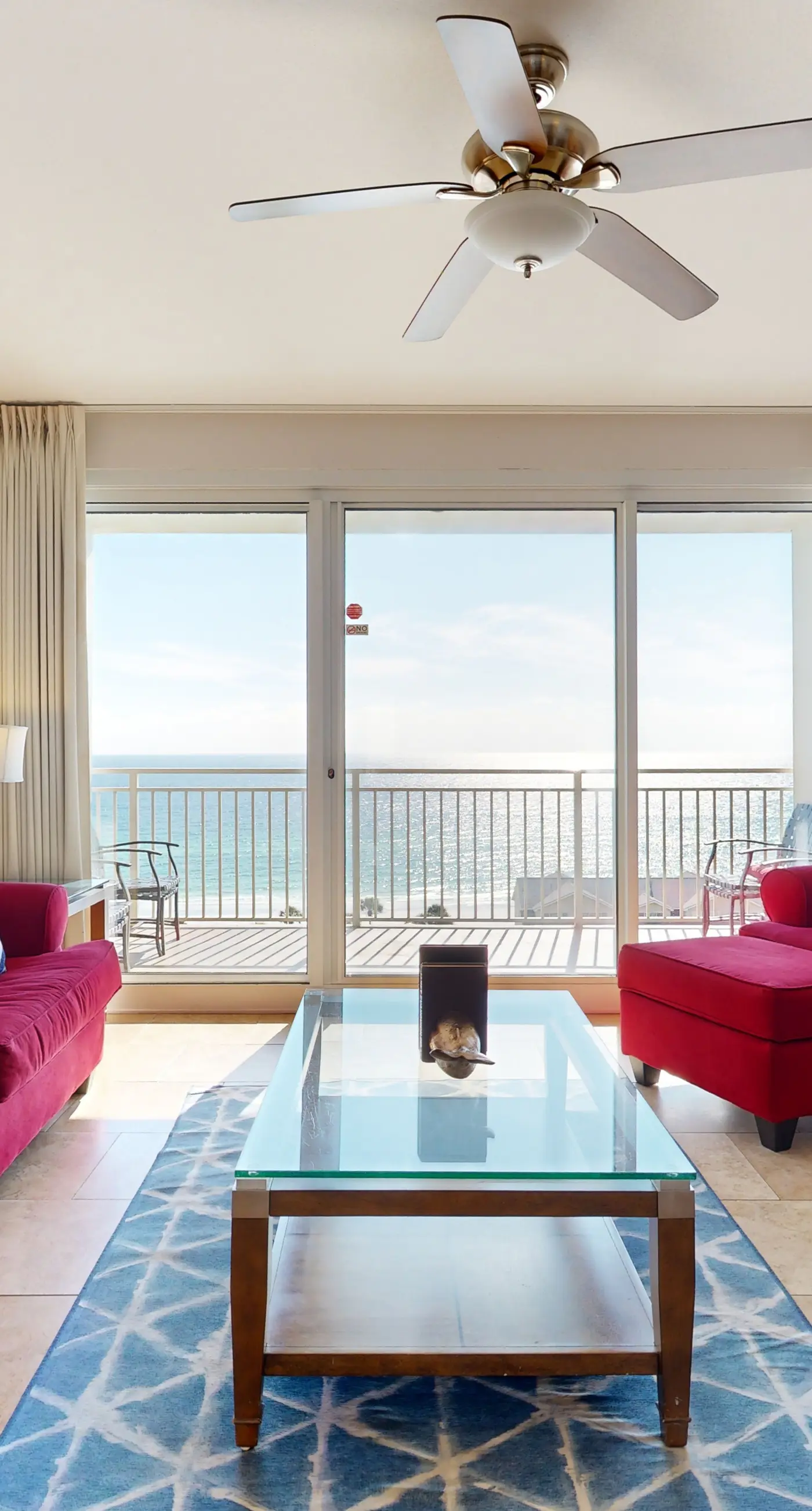 Beachfront Destin home w/ gulf views, private balcony & beach access