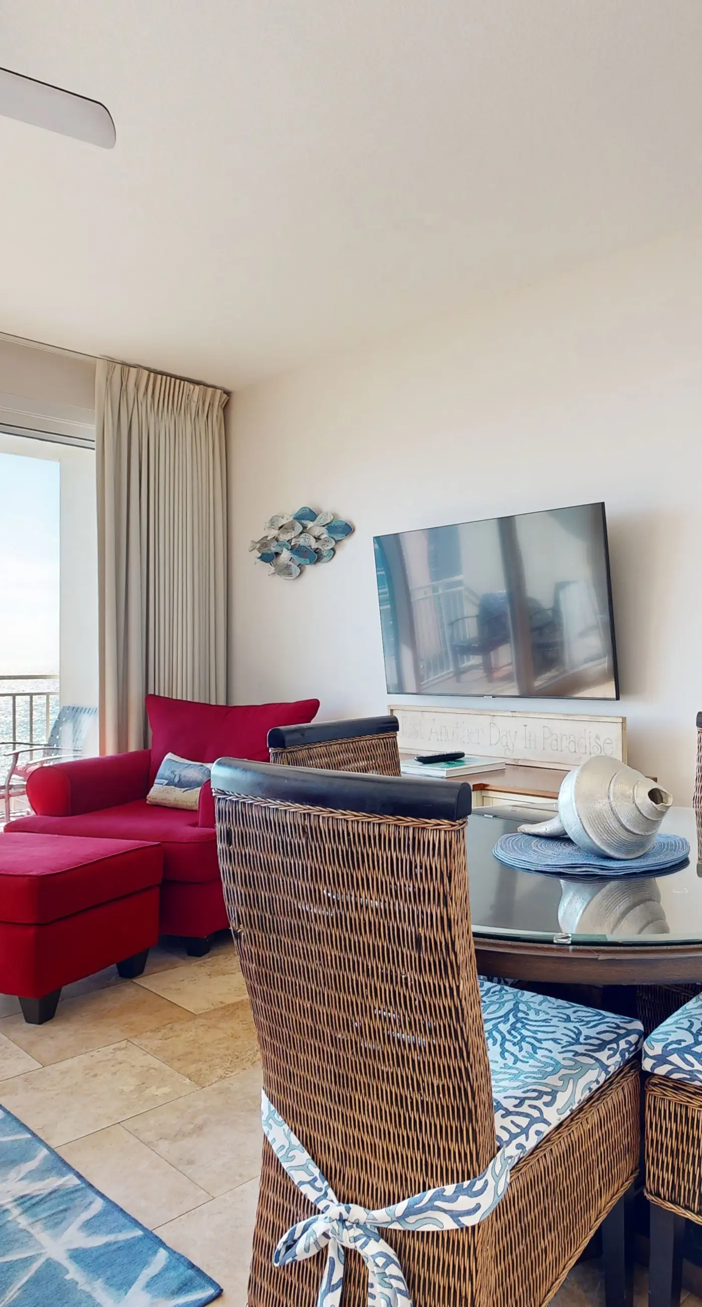 Beachfront Destin home w/ gulf views, private balcony & beach access