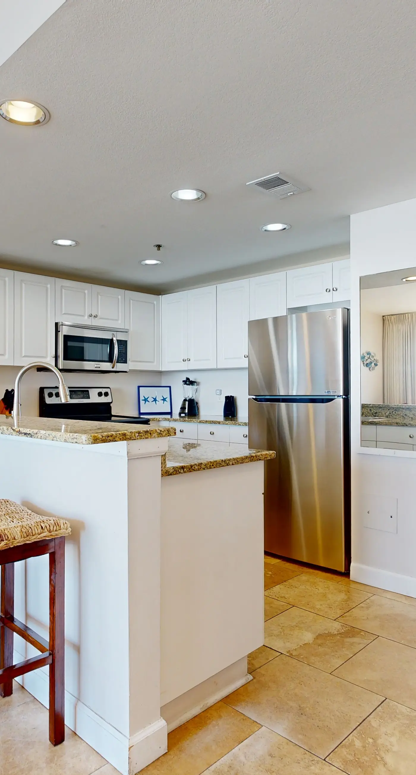 Beachfront Destin home w/ gulf views, private balcony & beach access