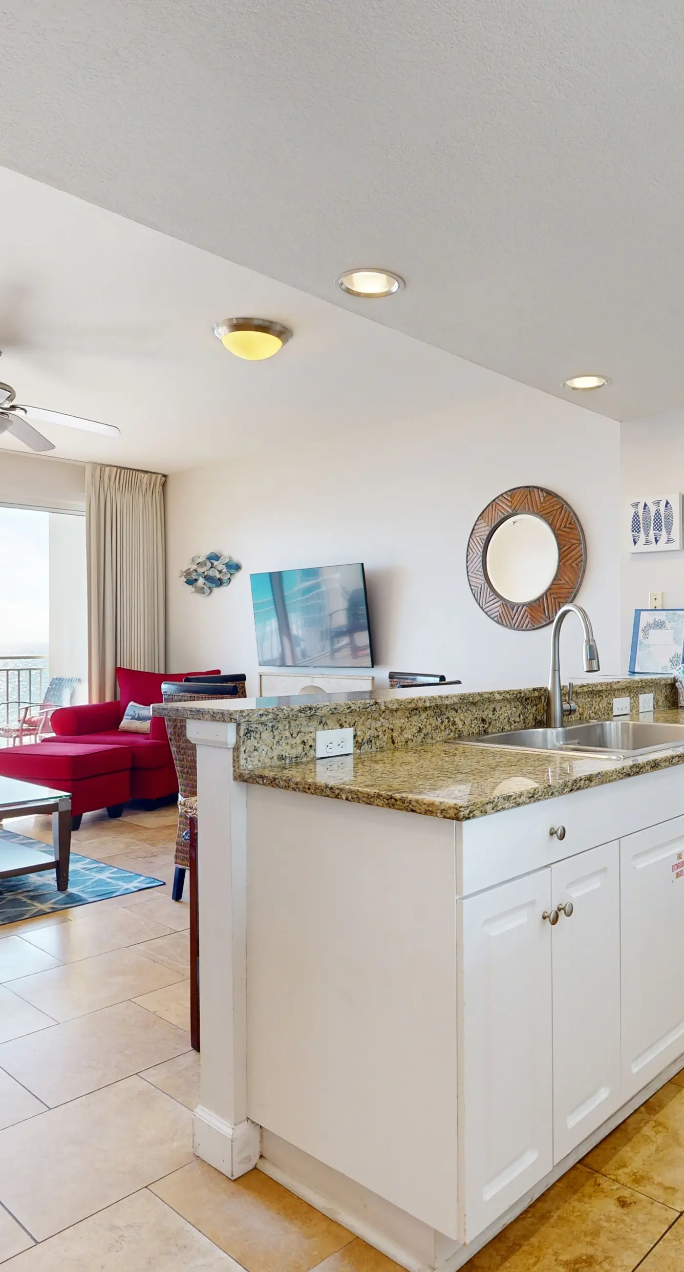 Beachfront Destin home w/ gulf views, private balcony & beach access