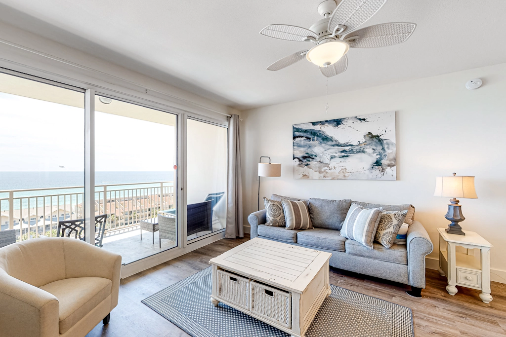 “Captiva” beachfront condo w/ ocean views and pool & fitness center access