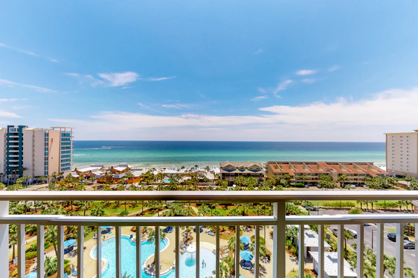 “Captiva” beachfront condo w/ ocean views and pool & fitness center access