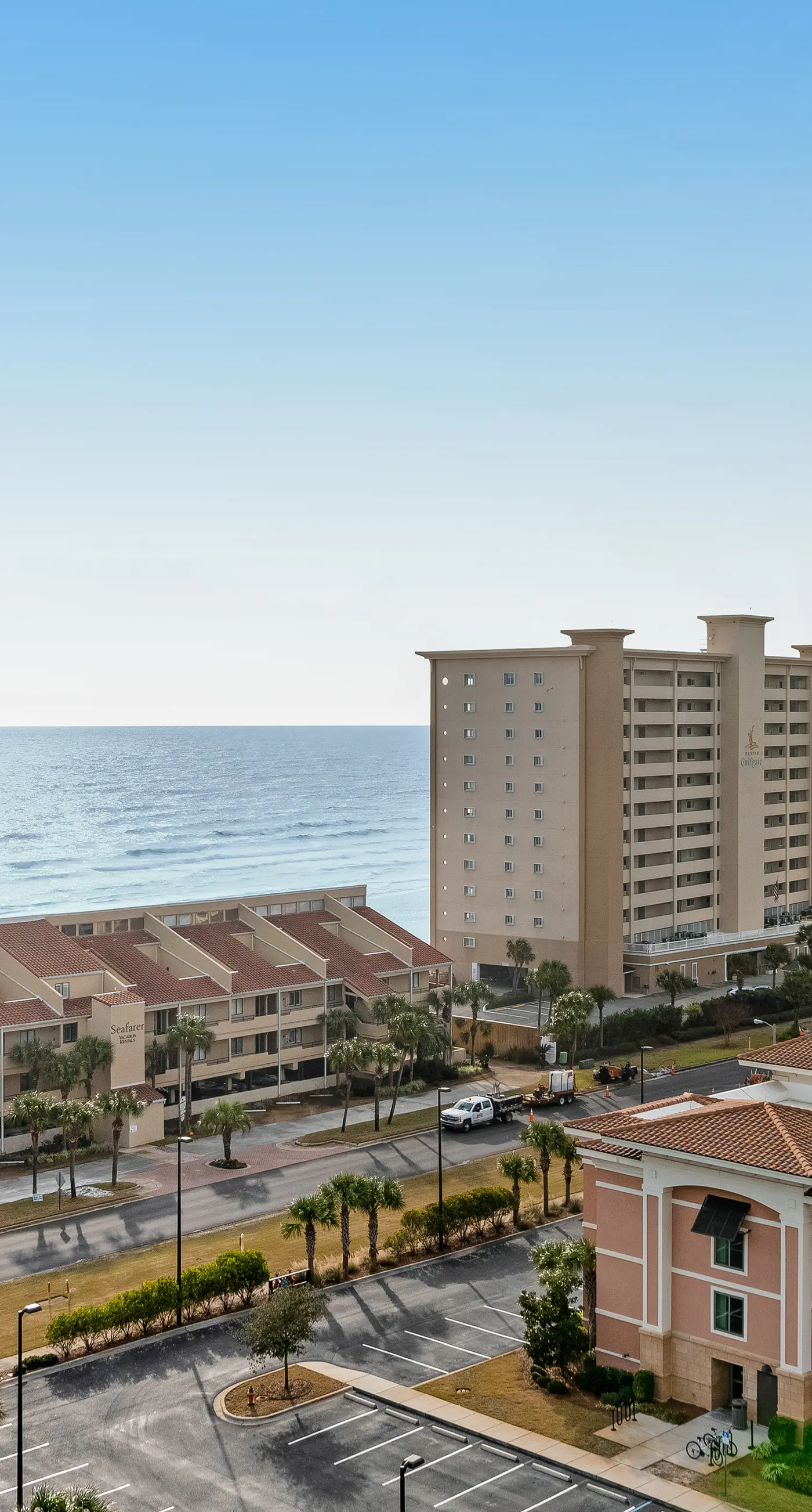 “Captiva” beachfront condo w/ ocean views and pool & fitness center access