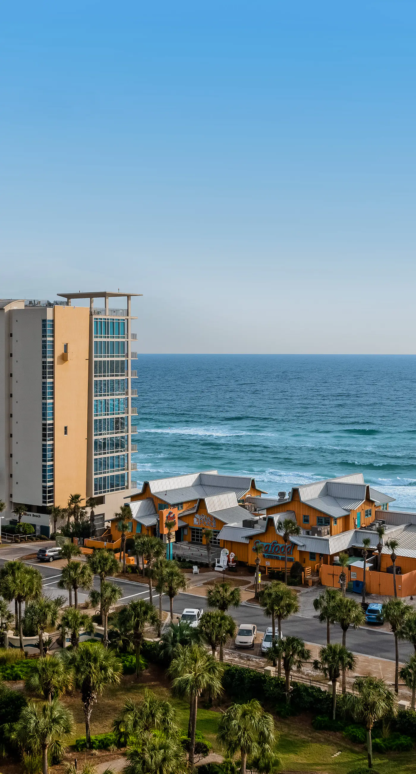 “Captiva” beachfront condo w/ ocean views and pool & fitness center access