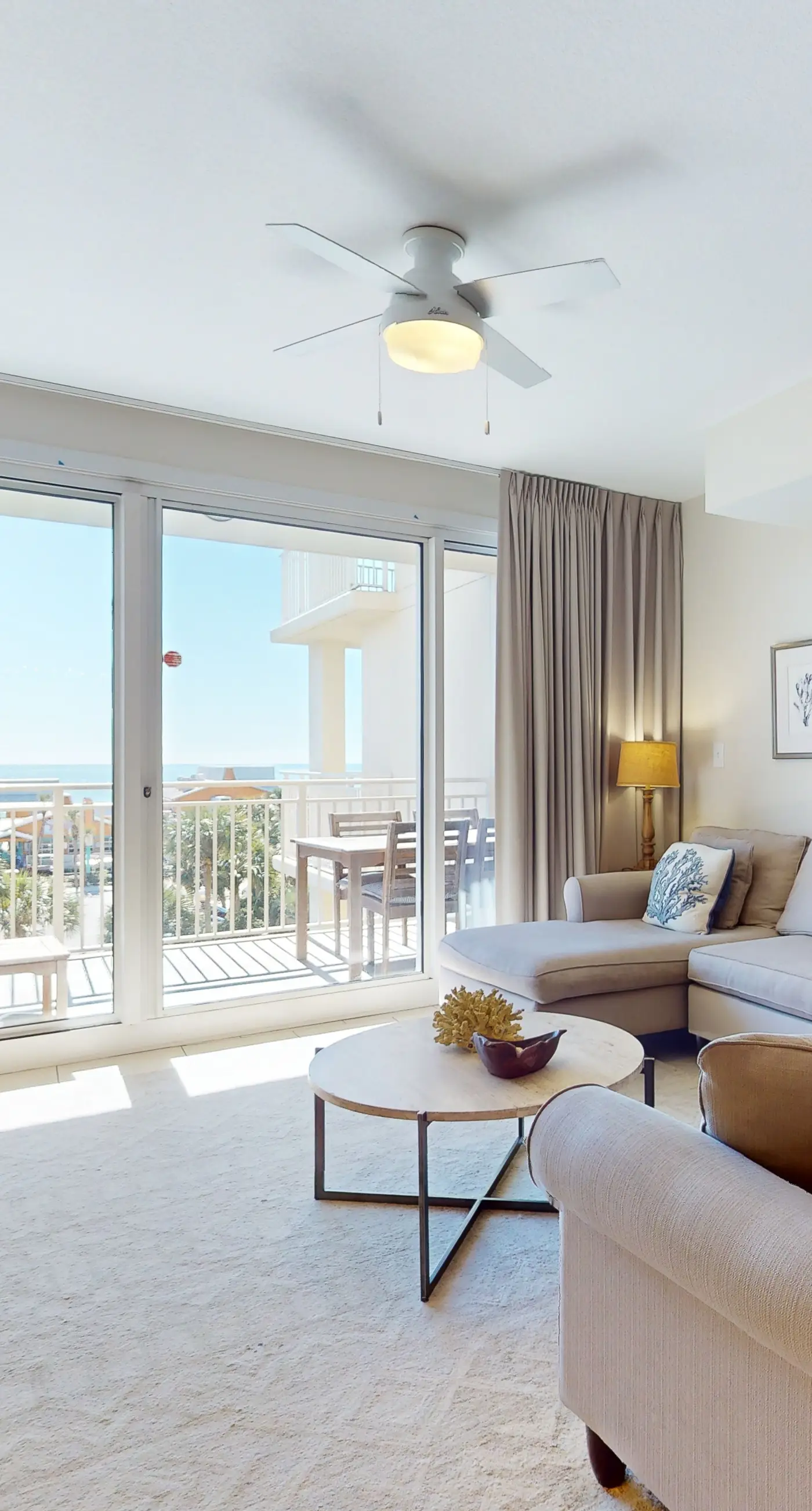 Magnificent waterfront condo w/private balcony, shared pool, gym, & snack bar