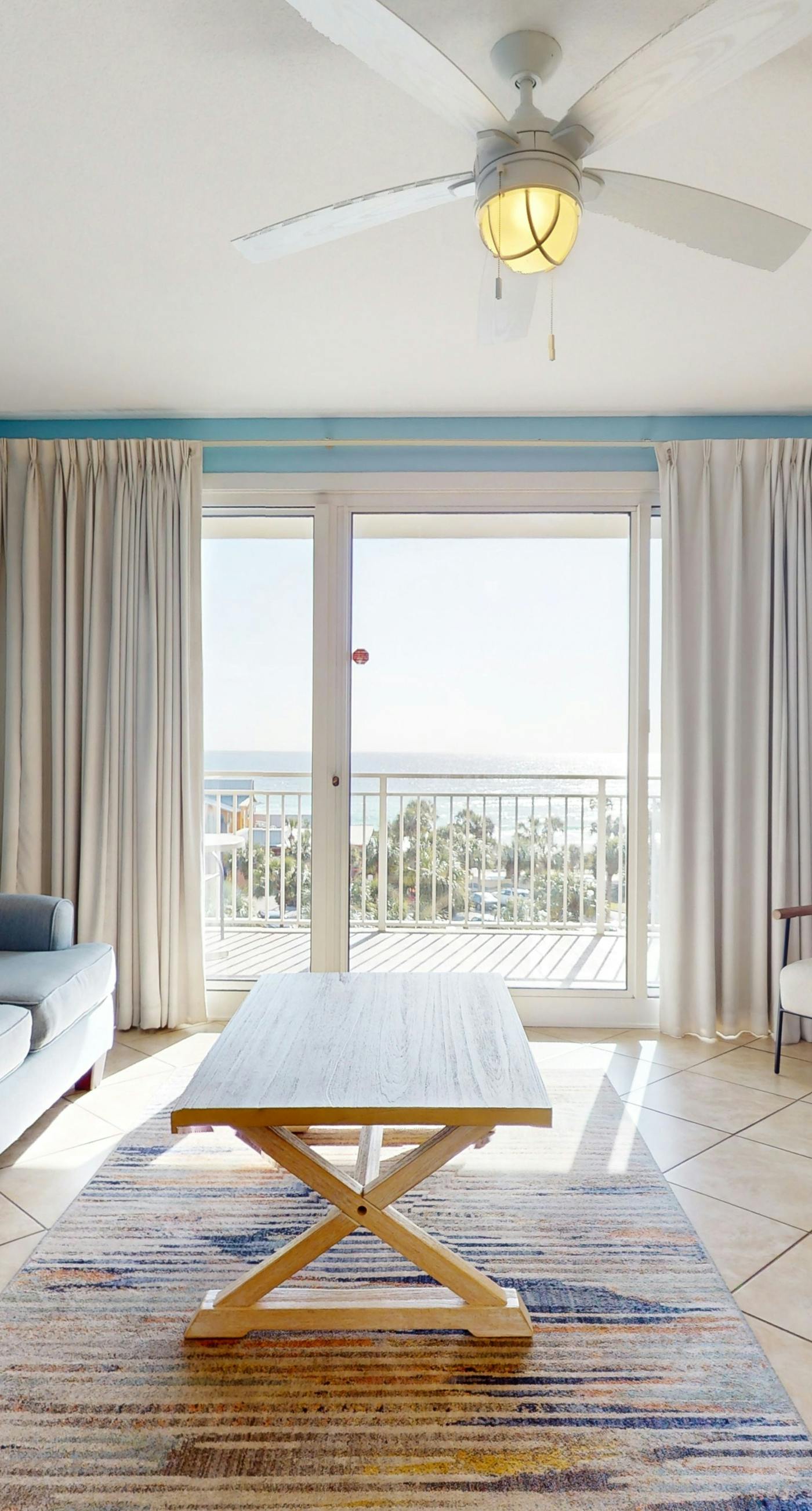 Gulf-view Sterling Shores condo with pool, gym & beach access