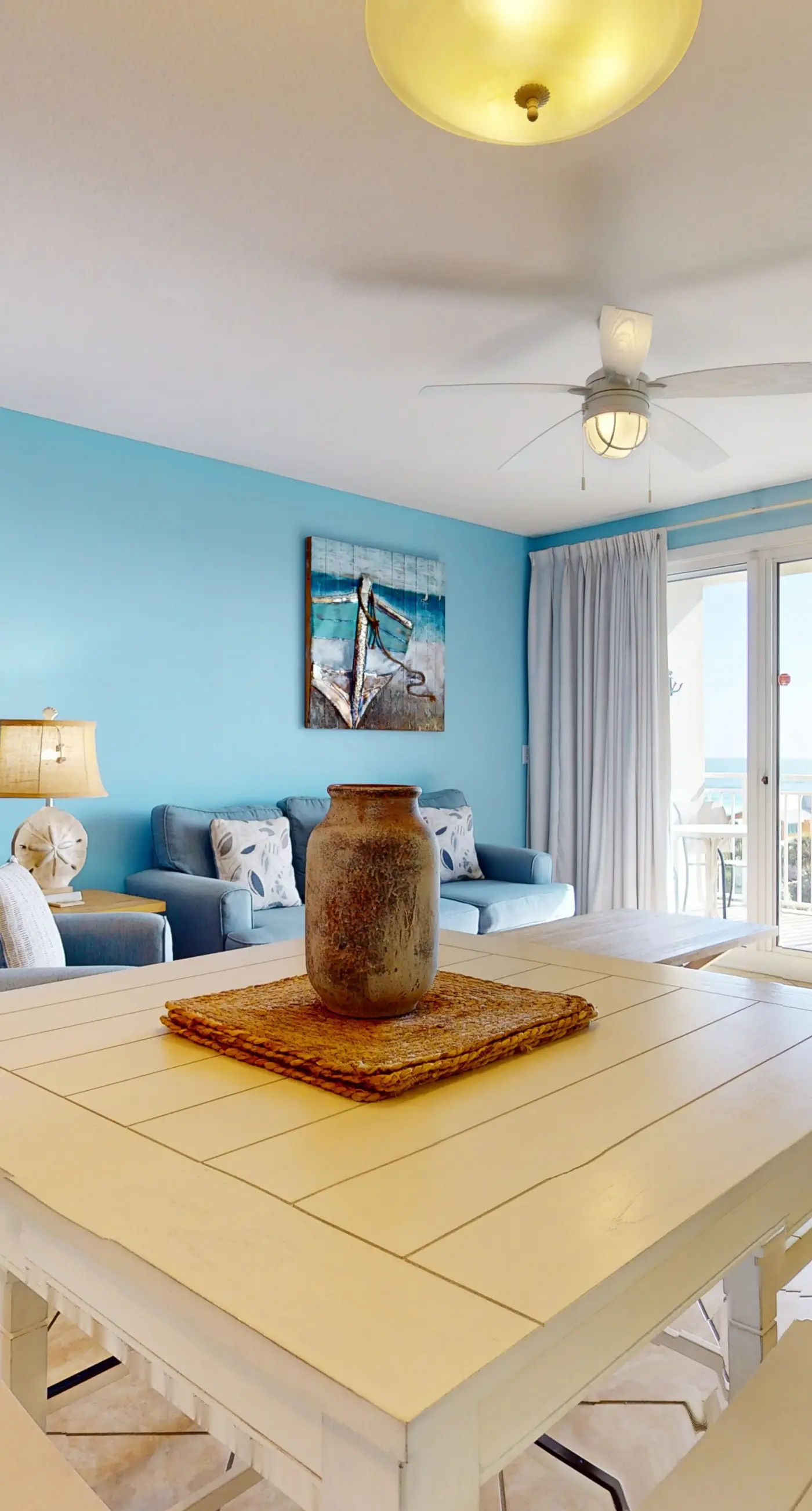 Gulf-view Sterling Shores condo with pool, gym & beach access