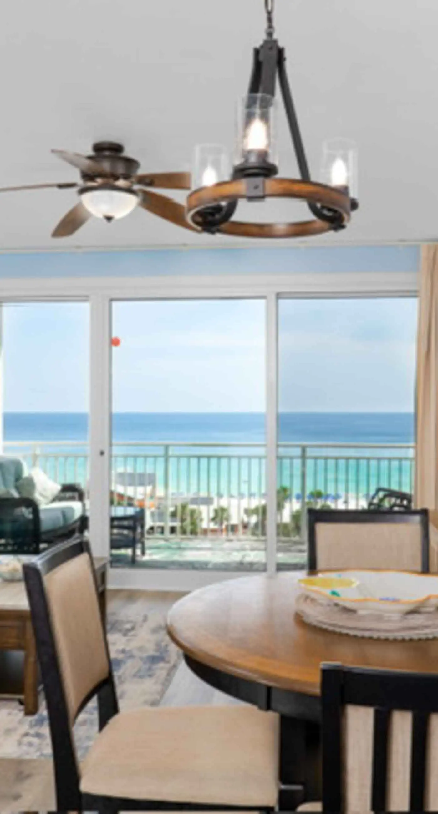 Relaxing condo w gulf views from private balcony - pool, gym & BBQ area