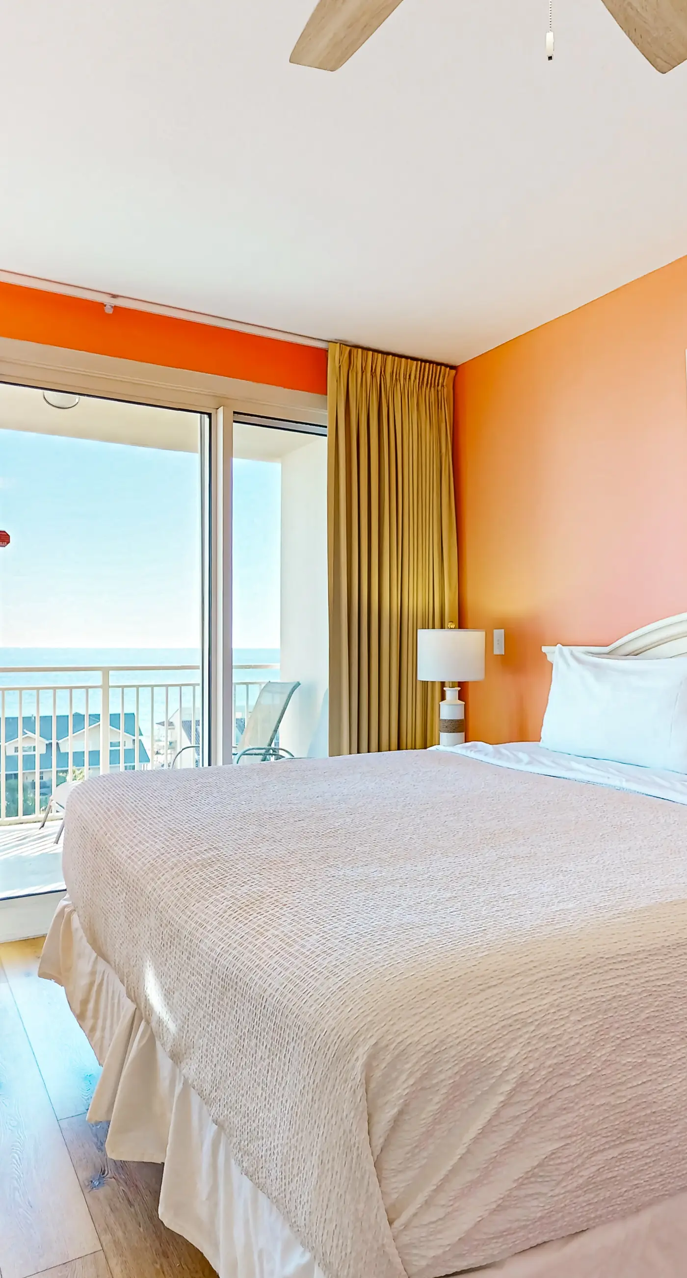 Beachfront condo with access shared on-site amenities & ocean views