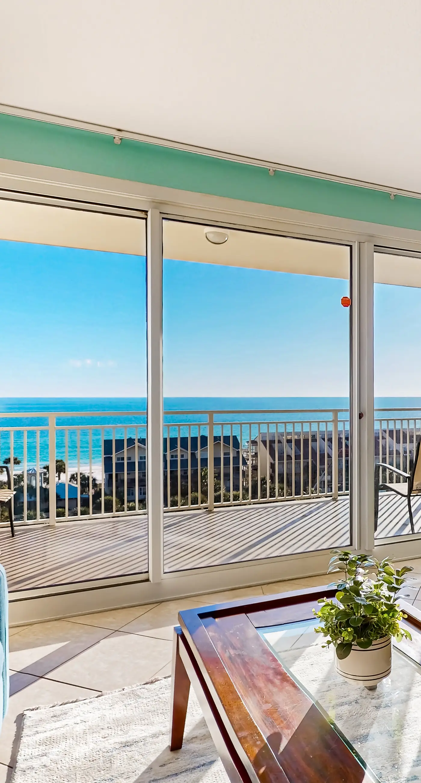Beachfront condo with access shared on-site amenities & ocean views