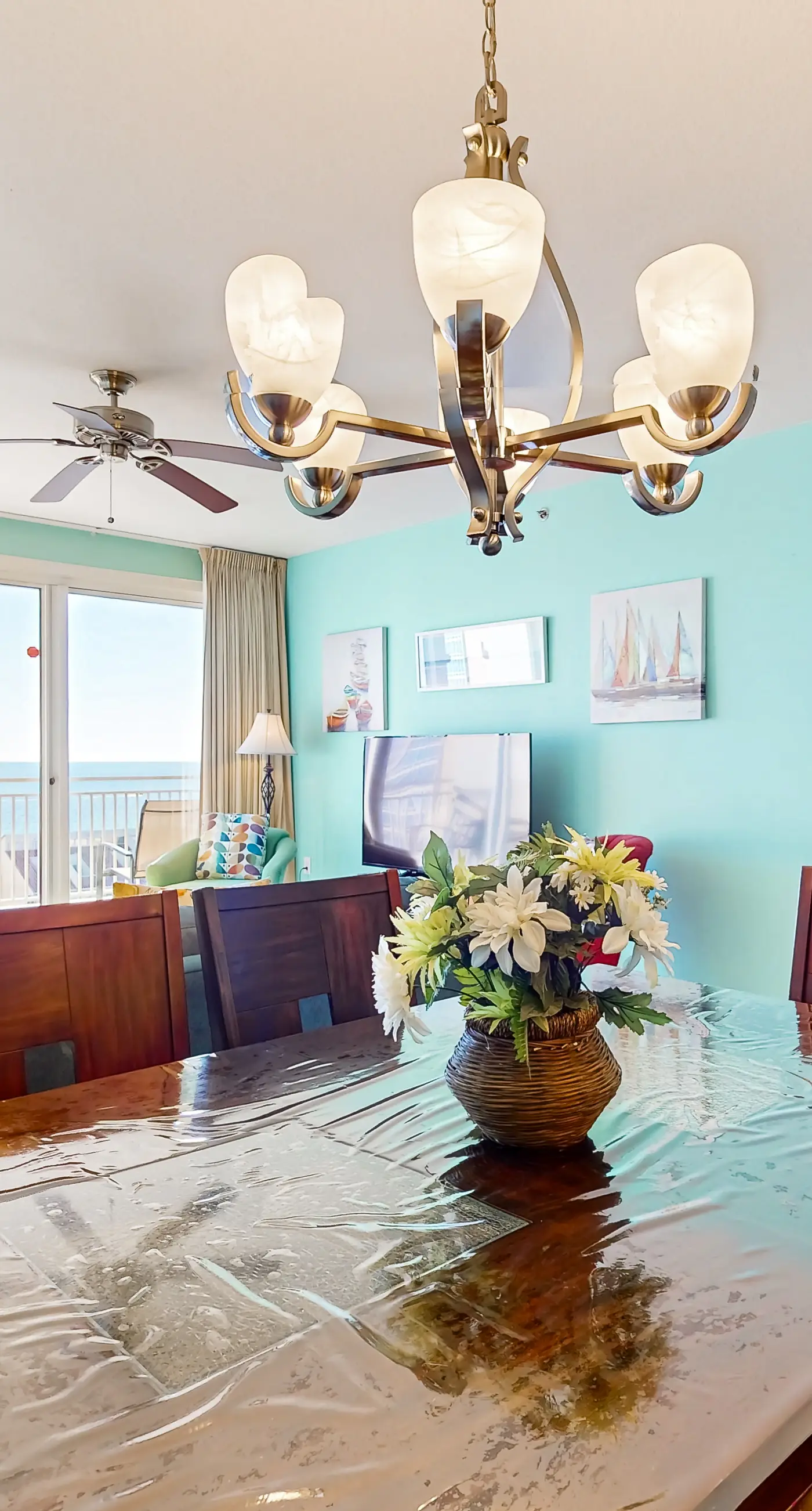 Beachfront condo with access shared on-site amenities & ocean views