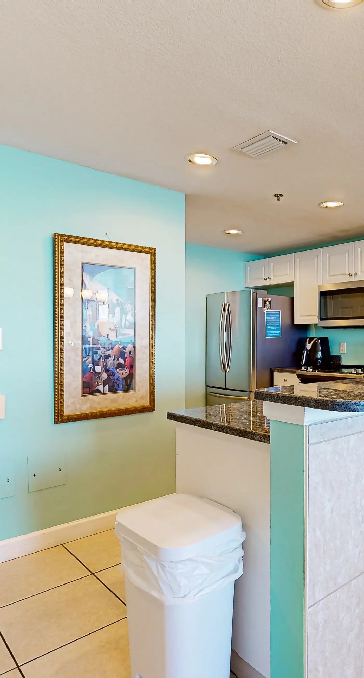 Beachfront condo with access shared on-site amenities & ocean views