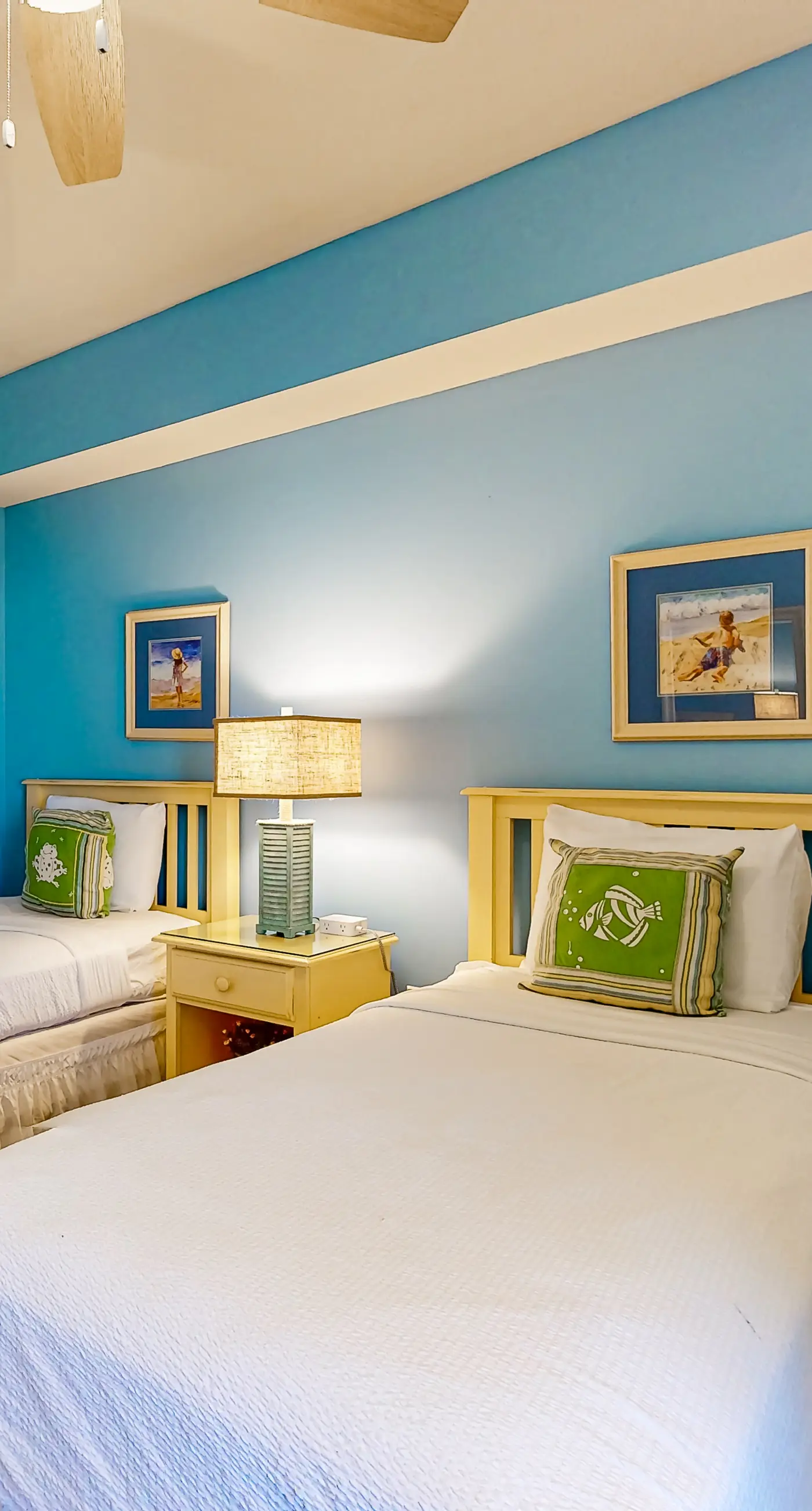 Beachfront condo with access shared on-site amenities & ocean views