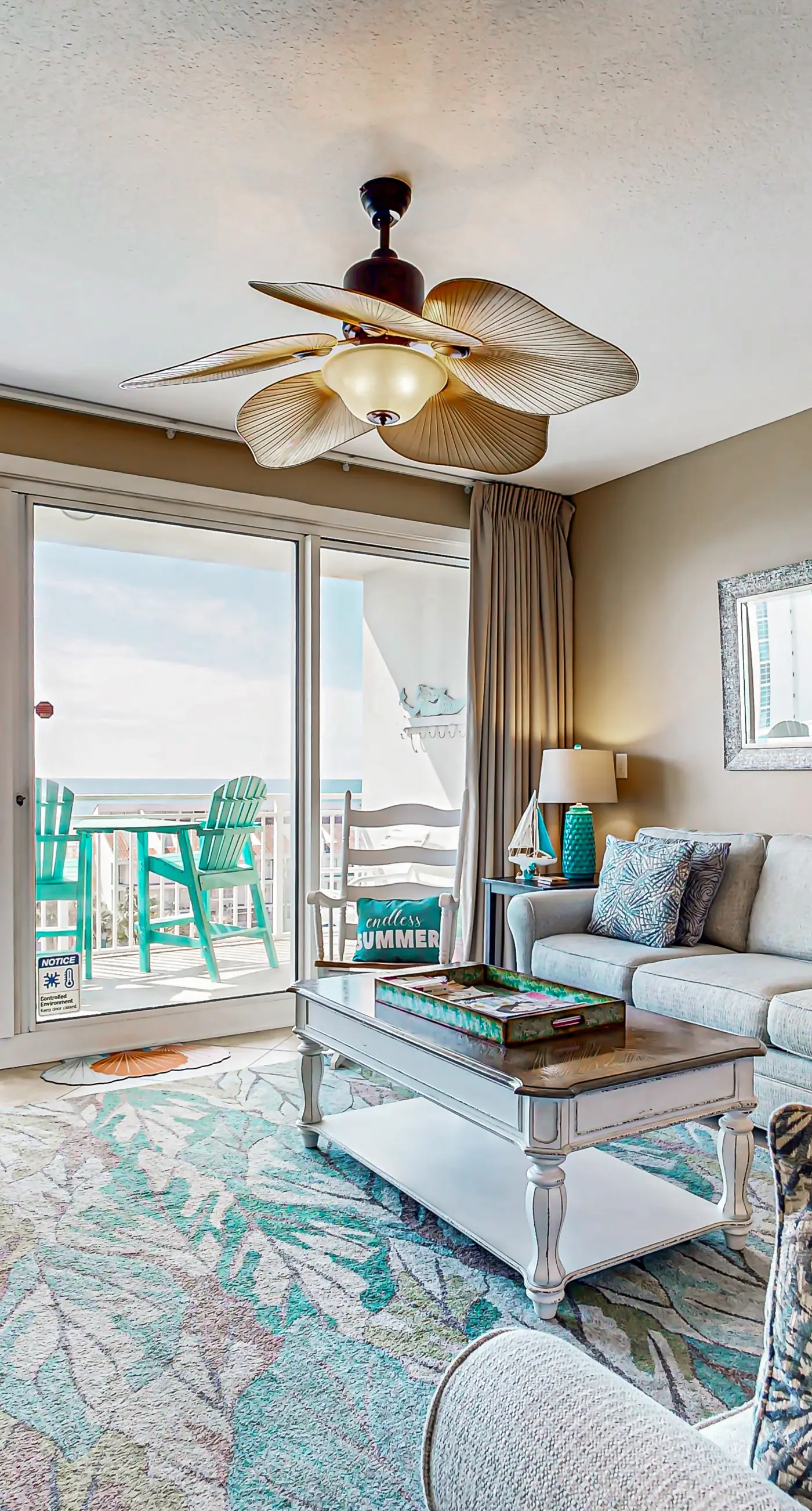 Gorgeous, beachfront condo with view of the gulf plus a pool
