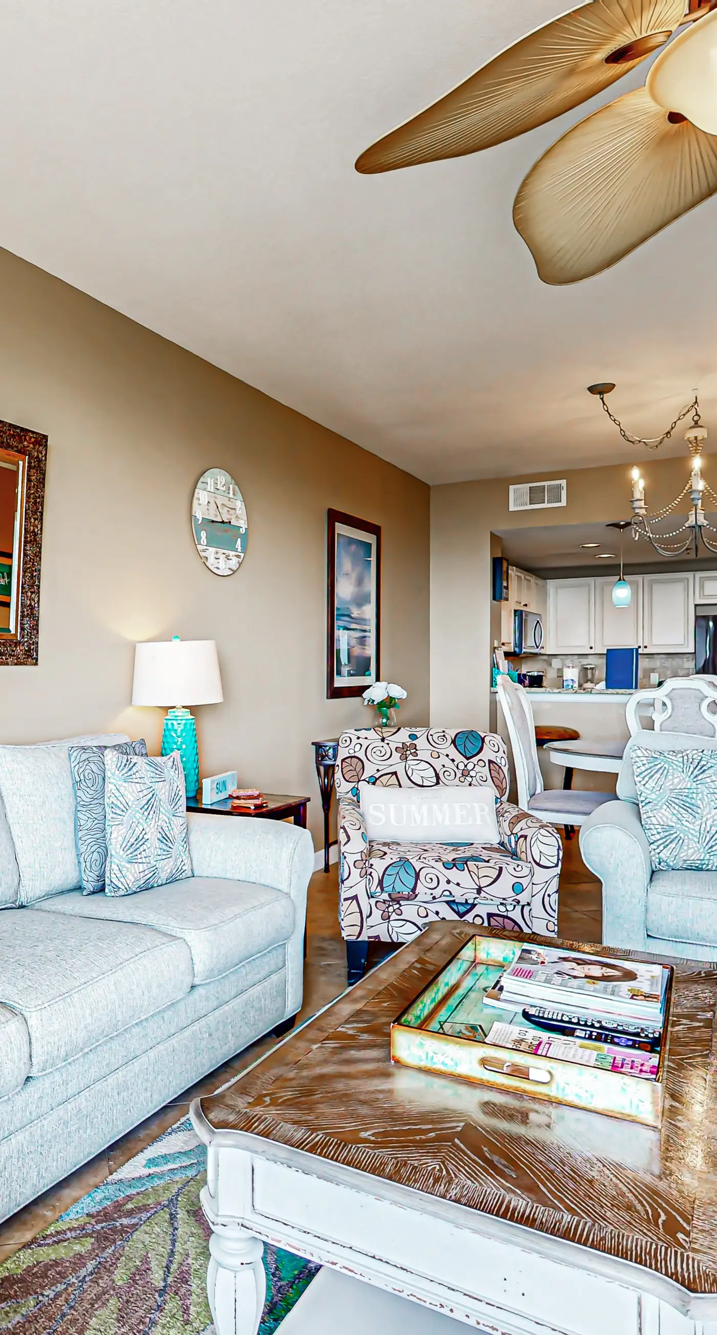 Gorgeous, beachfront condo with view of the gulf plus a pool