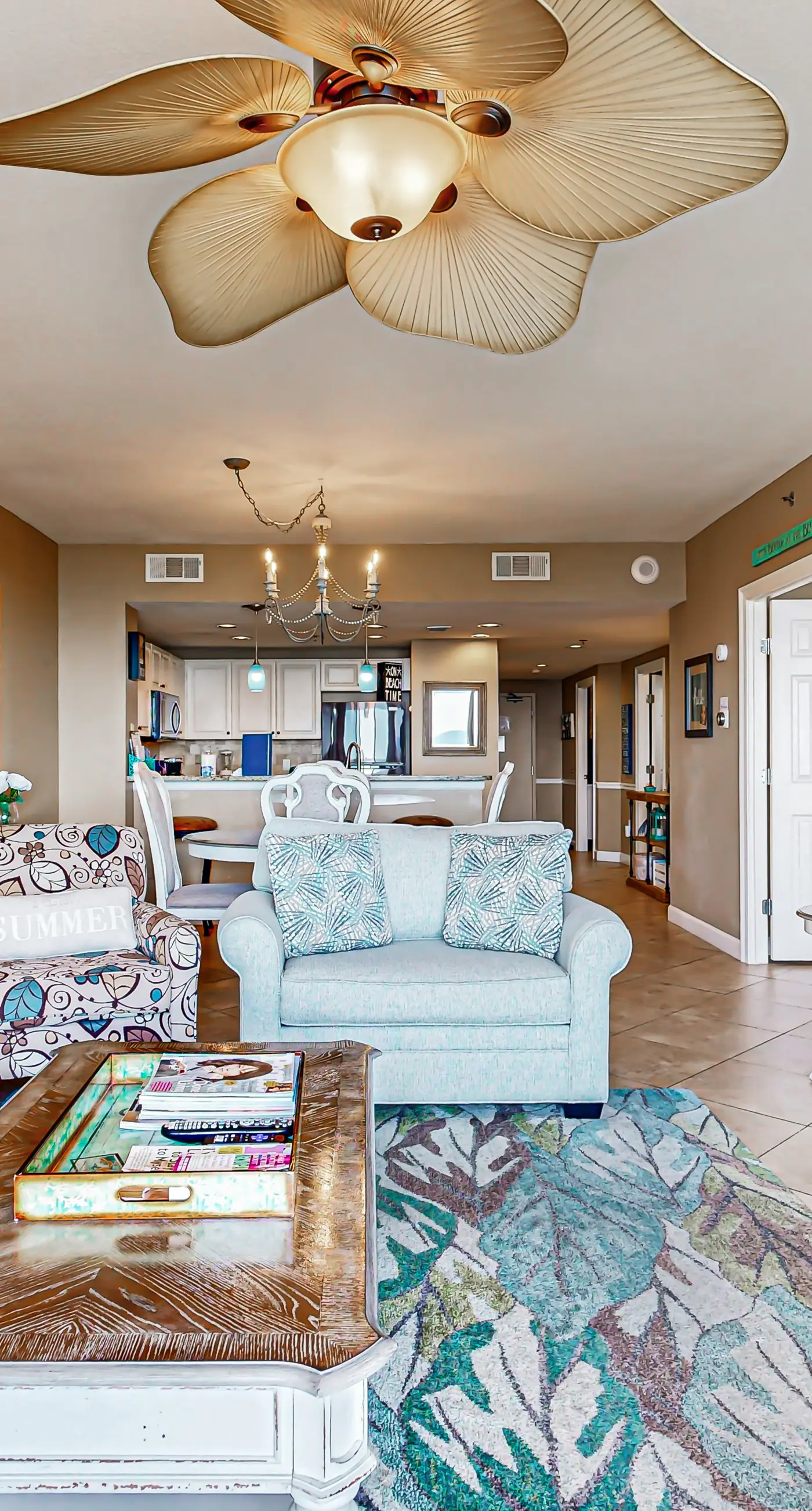 Gorgeous, beachfront condo with view of the gulf plus a pool