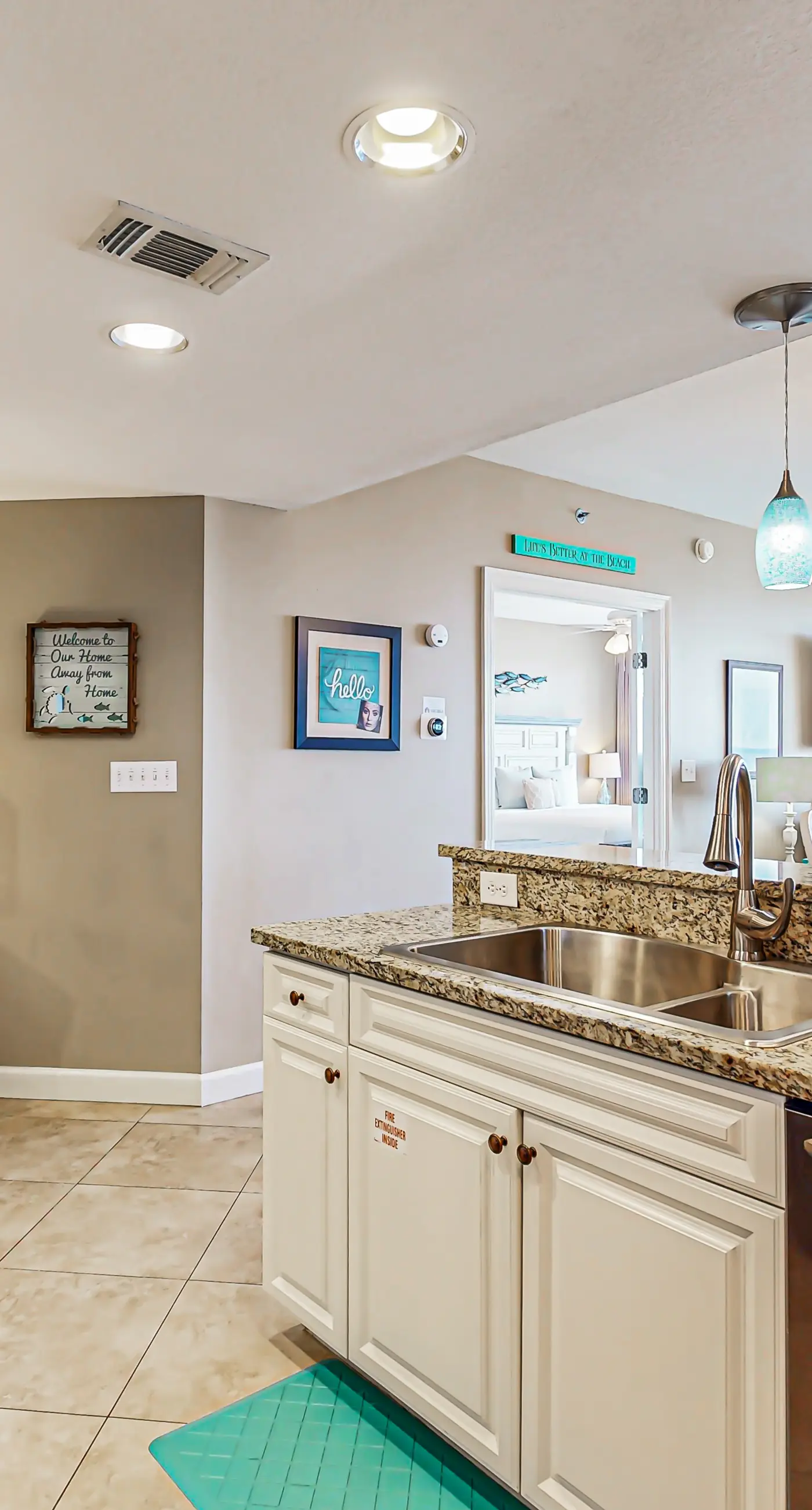 Gorgeous, beachfront condo with view of the gulf plus a pool