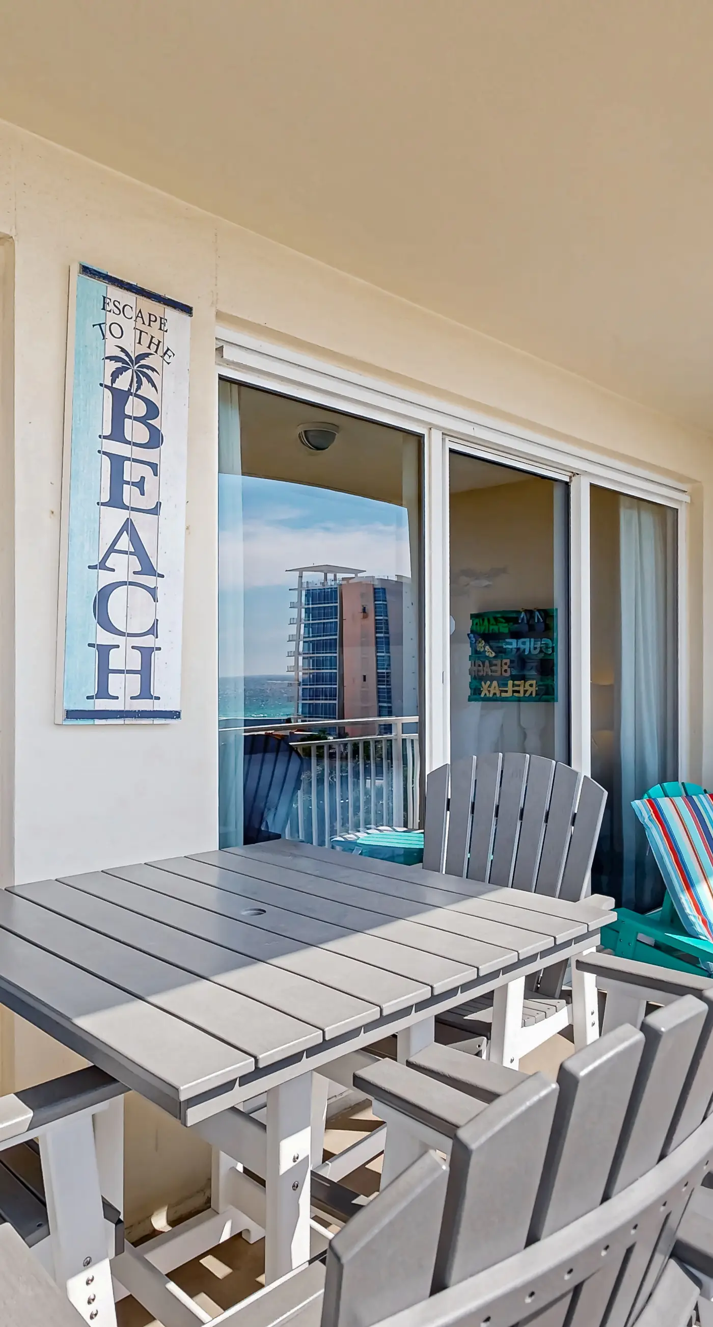 Gorgeous, beachfront condo with view of the gulf plus a pool