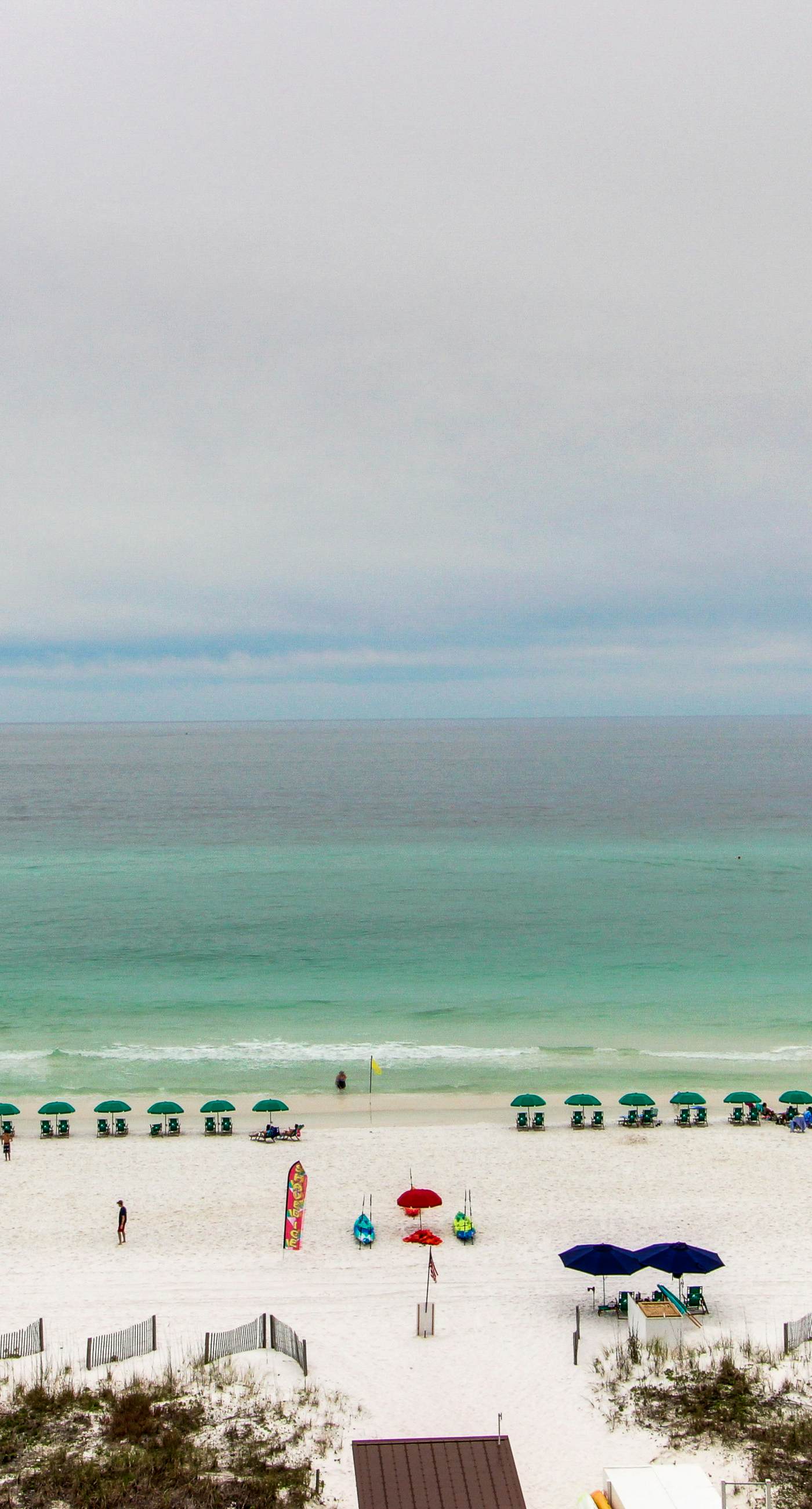 Amazing Gulf view from this cozy condo with pool, gym & beach access