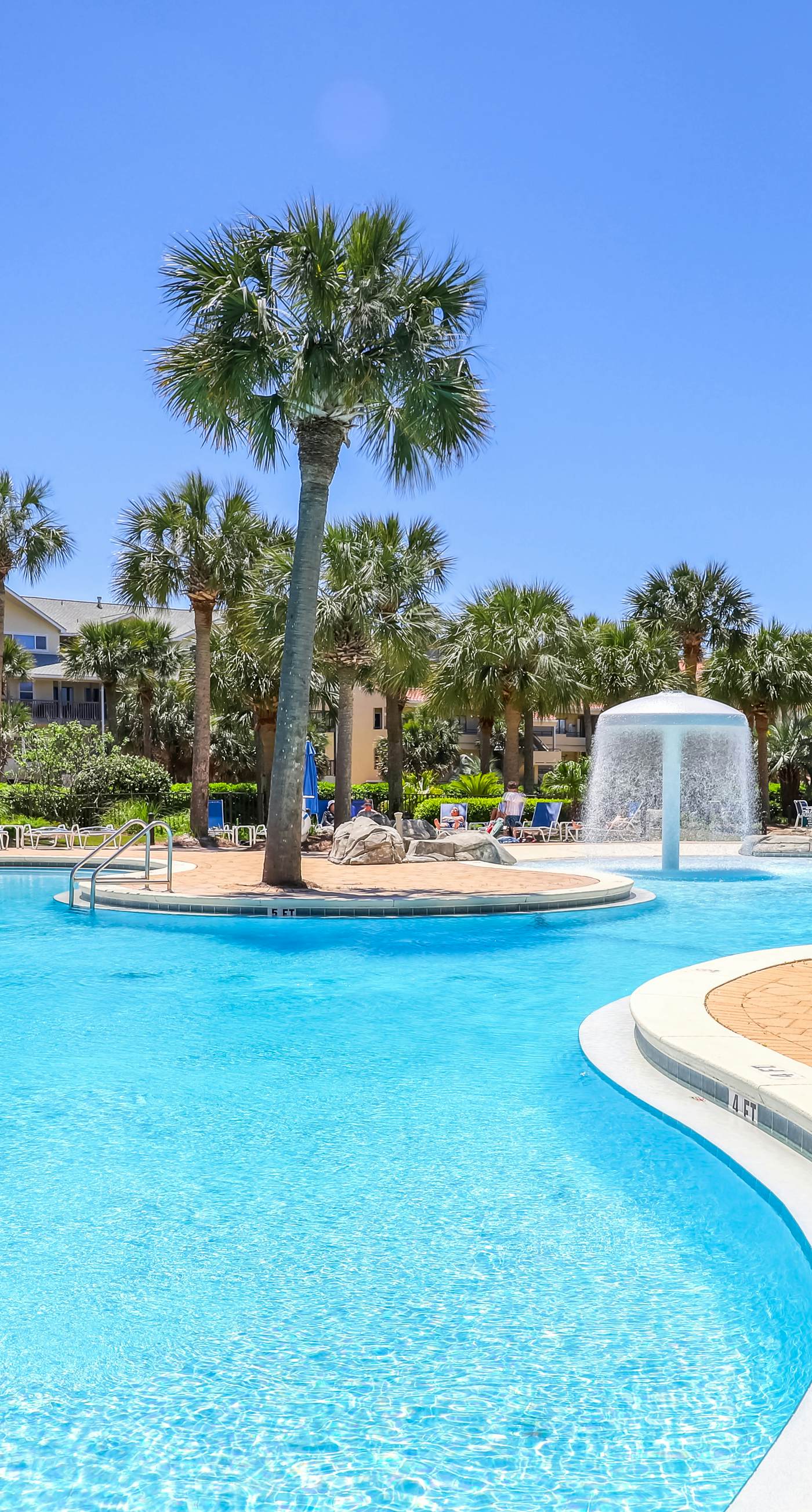 Spacious condo with amazing views, pools, & easy beach access