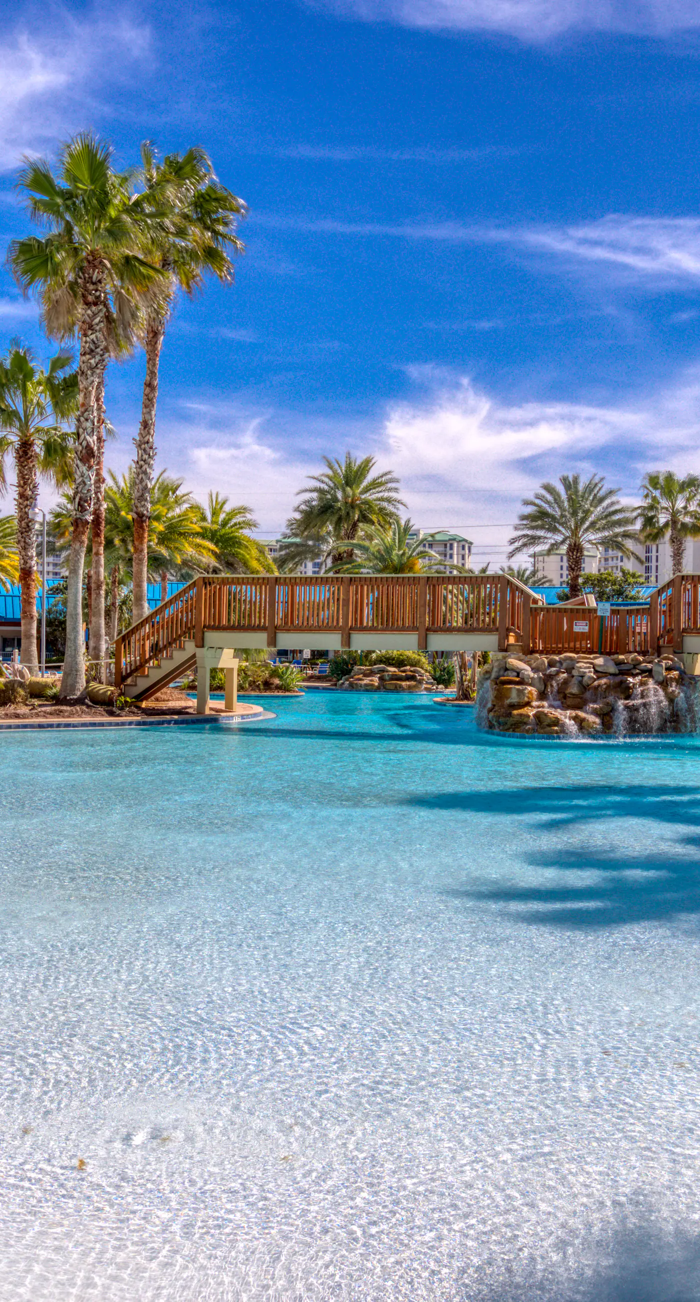 Seventh floor inviting, open condo w/ shared pool/hot tub near everything