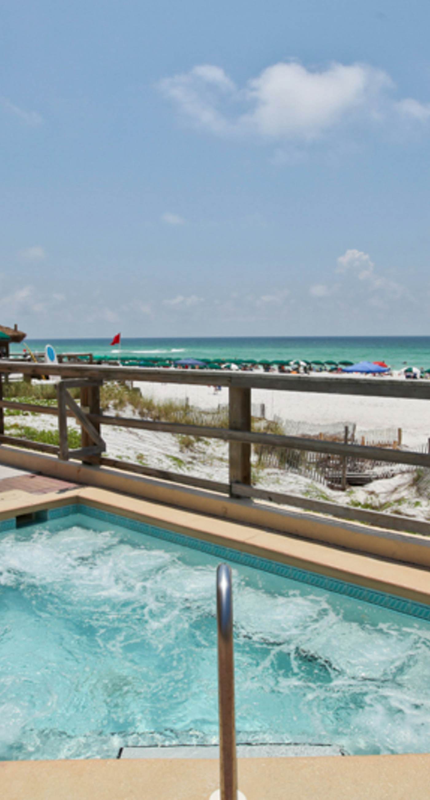 Open Unit, On-site pool w/ hot tub/splash pad, Restaurant/bar, water view