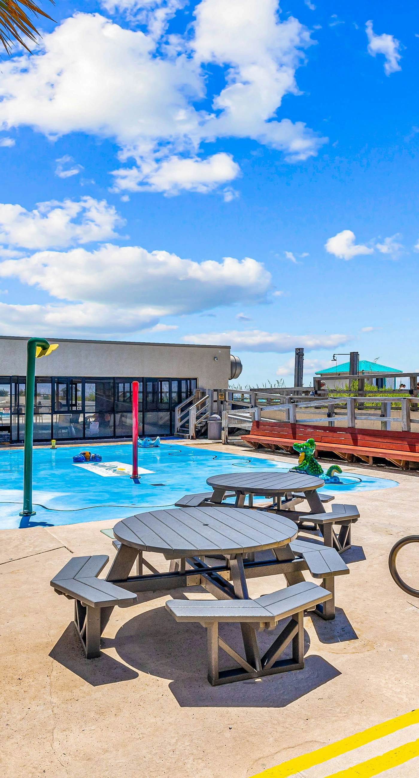 Ocean-view condo at SunDestin with pool, hot tub, sauna, and walkable locale