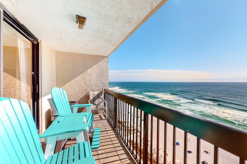 Escape to the sugar-white sands and emerald waters of the Gulf of Mexico at SunDestin Beach Resort. This beautifully appointed beachfront condo offers the perfect blend of comfort, convenience, and resort-style amenities, making it an ideal destination for couples, families, and friends seeking a relaxing coastal getaway.  Guests will enjoy direct beach access, stunning Gulf views, and access to the many amenities SunDestin has to offer. Seasonal beach chair and umbrella service is available for an additional fee, allowing you to spend your days soaking up the Florida sunshine just steps from the shoreline. The resort's central location places you near some of the area's best dining, shopping, entertainment, and family-friendly attractions.  Upon arrival, check-in is conveniently handled at the resort's front desk, where guests will receive an access code and parking passes. Please note that the primary guest must be at least 25 years old to reserve and check in. Guests under the age of 25 must be accompanied by a parent or legal guardian throughout their stay.  To ensure a comfortable experience for all guests, SunDestin maintains a smoke-free environment throughout the property, including all units, balconies, and common areas. The resort is also pet-free, with service animals welcome in accordance with applicable laws.  Your stay includes an initial supply of essential items such as soap, shampoo, dish detergent, laundry detergent, and trash bags. Additional supplies and convenience items are available for purchase in the resort's lobby gift shop. Please note that beach towels are not provided.  Whether you're planning a weekend escape, a family vacation, or an extended stay on the Emerald Coast, this Gulf-front retreat provides everything you need to relax, unwind, and create lasting memories by the sea.