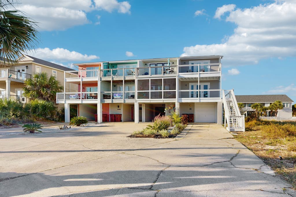 Nautical home in beach community with Water views close to beach access