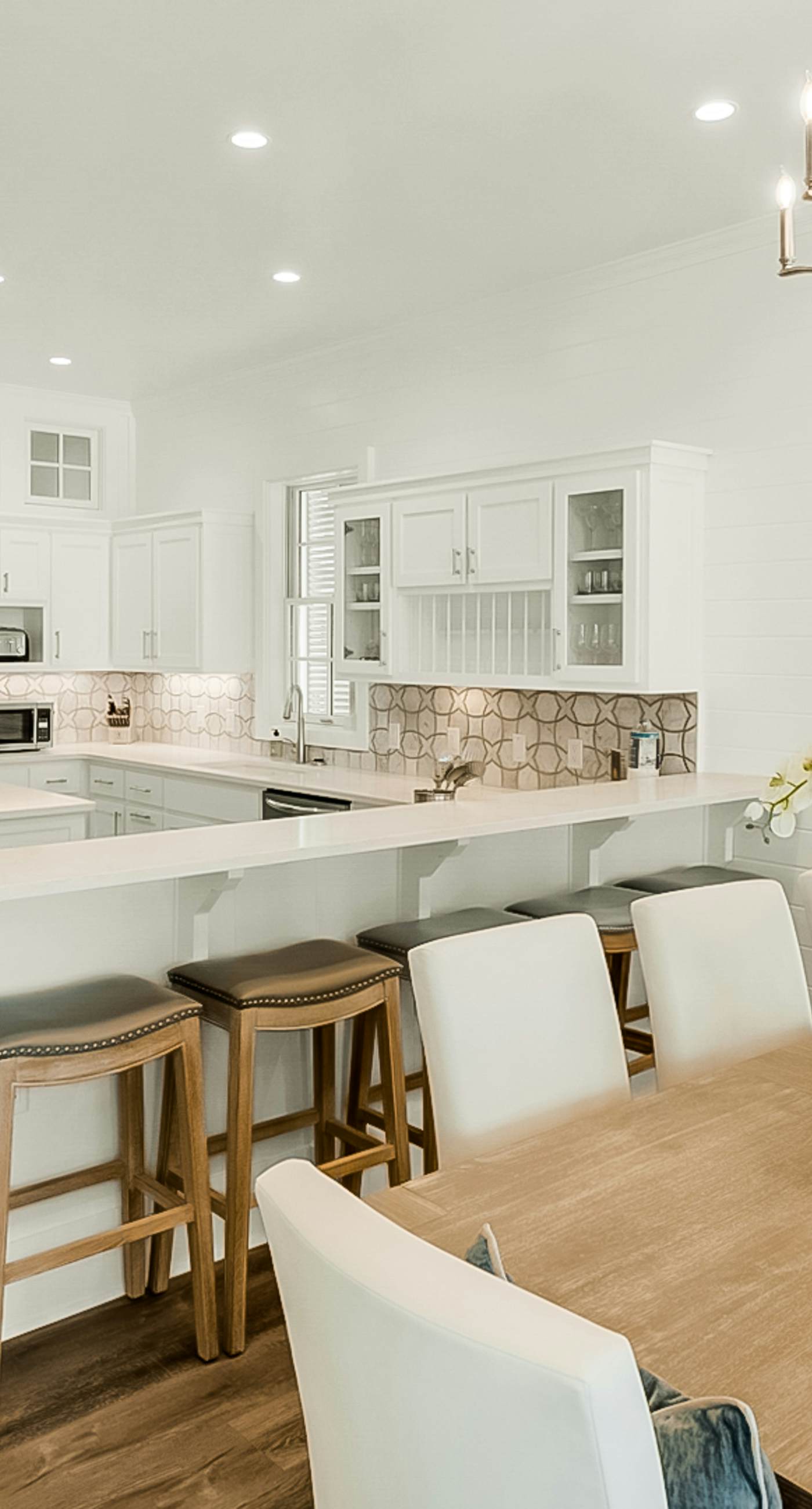 Spacious Gulf-front getaway with beach access, balcony views, a pool, & more