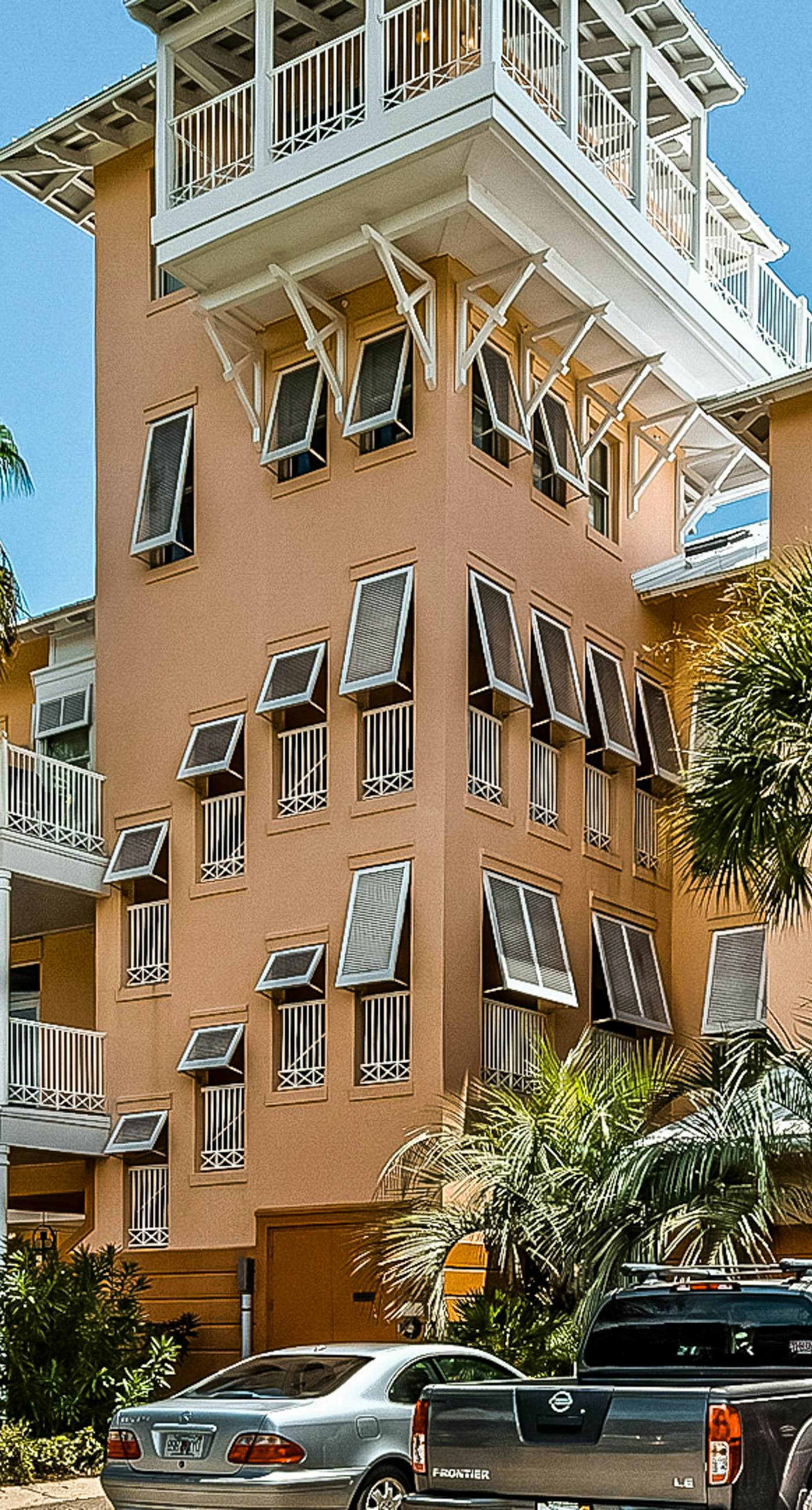 Spacious Gulf-front getaway with beach access, balcony views, a pool, & more