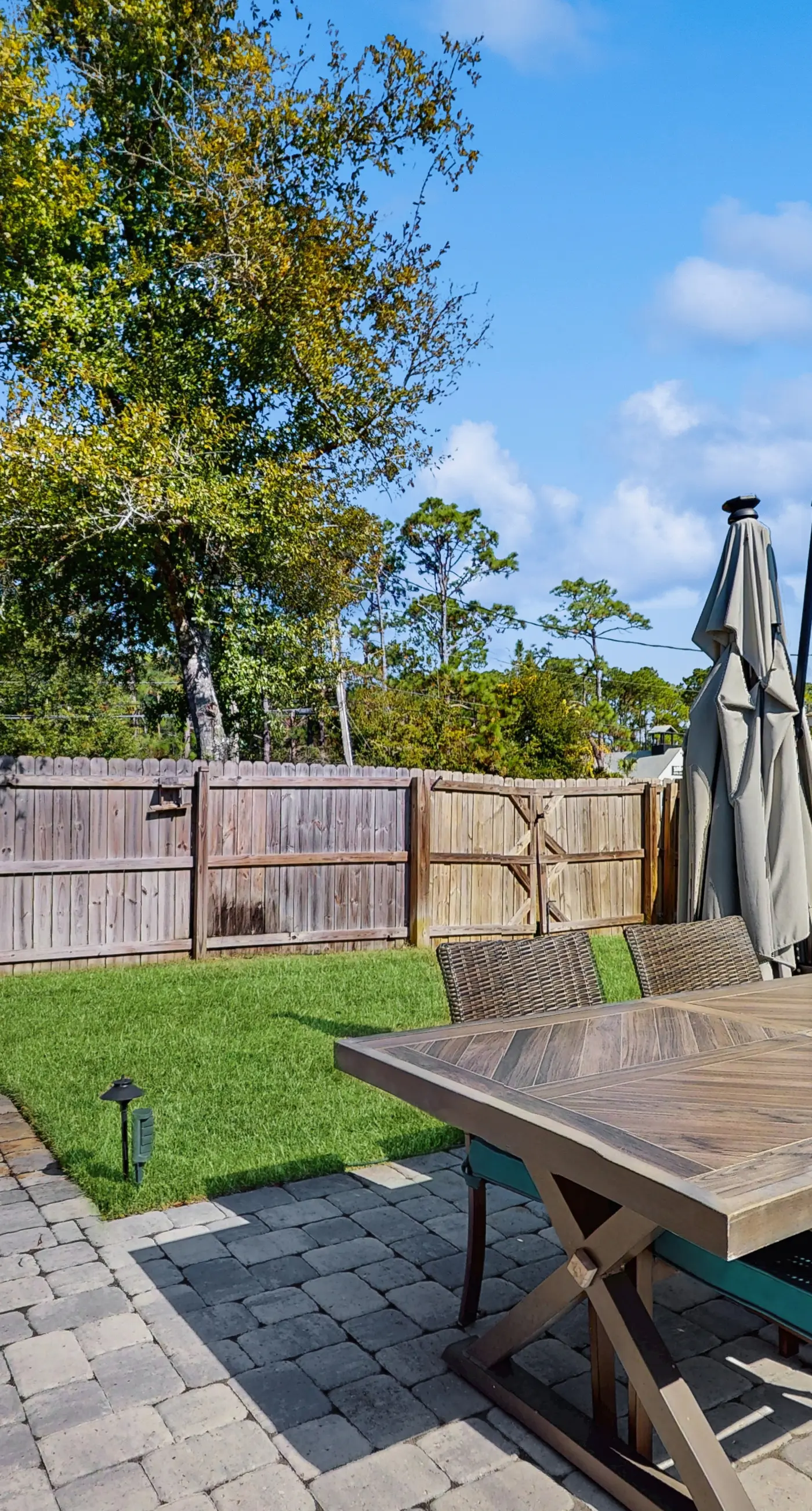 Spacious home with private pool, patio & close to beach