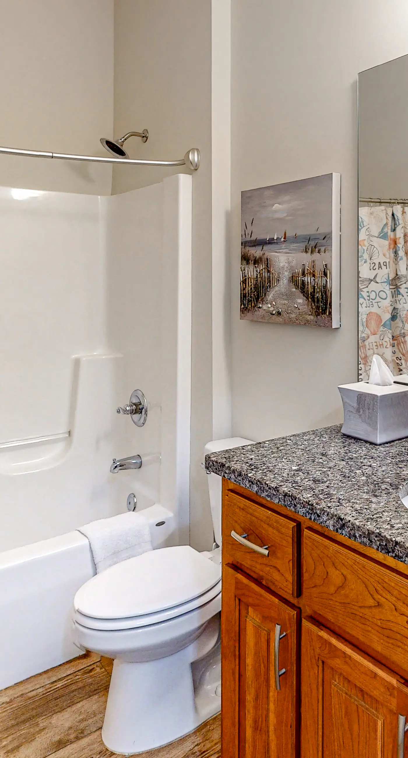 Dog-friendly beach house with balcony, fenced yard, & AC - walk to beach