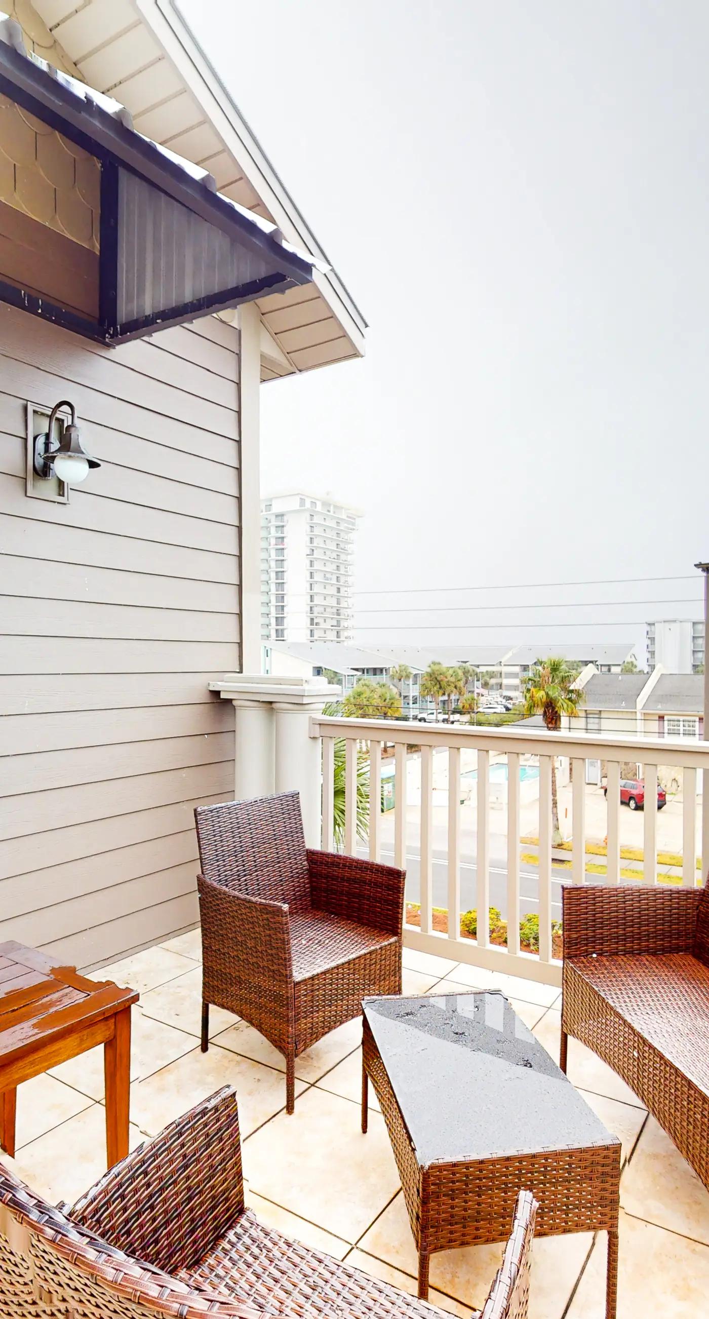 Dog-friendly home with balconies, foosball, pool access, & W&D - steps to beach