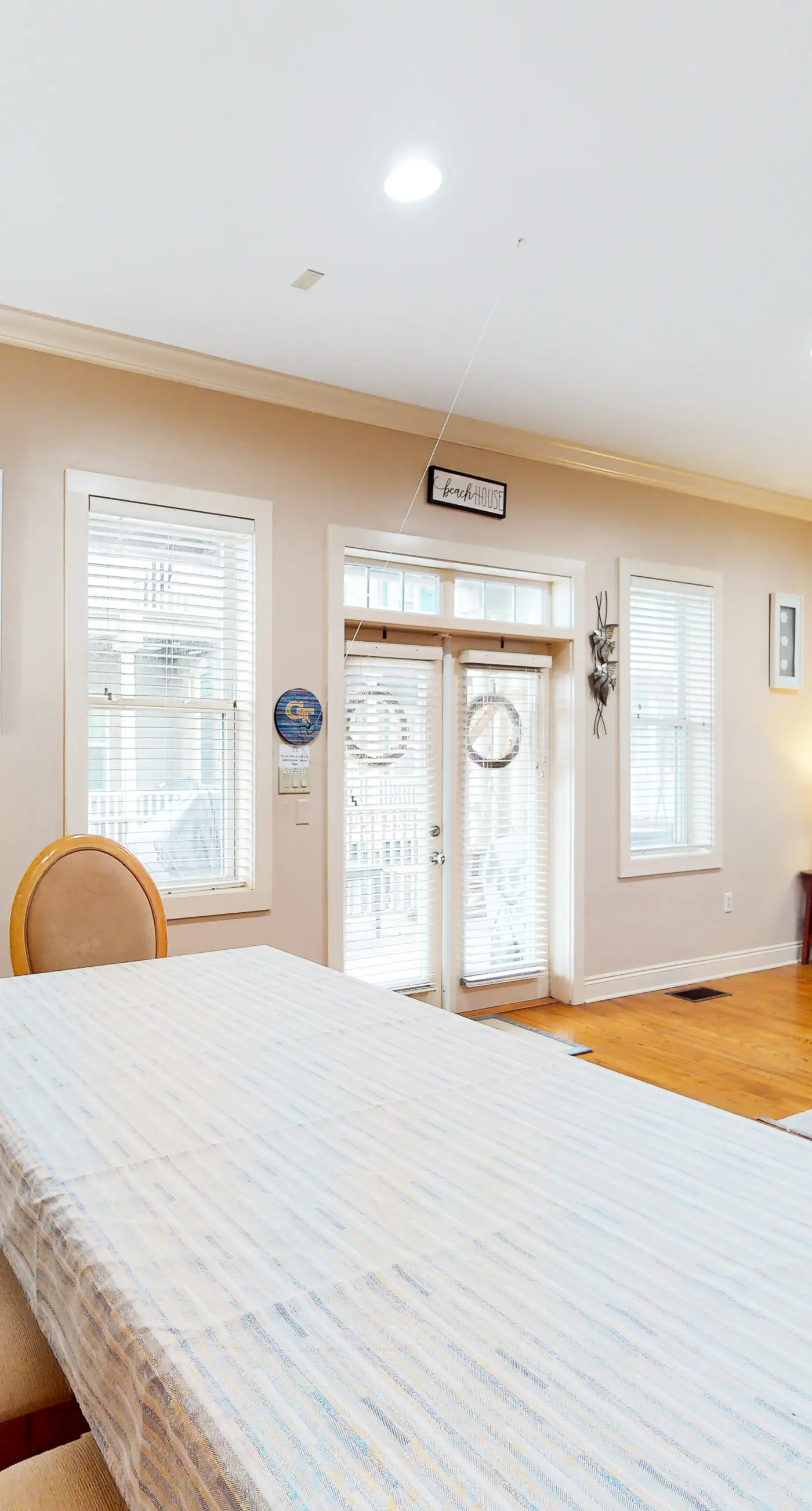 Dog-friendly home with balconies, foosball, pool access, & W&D - steps to beach