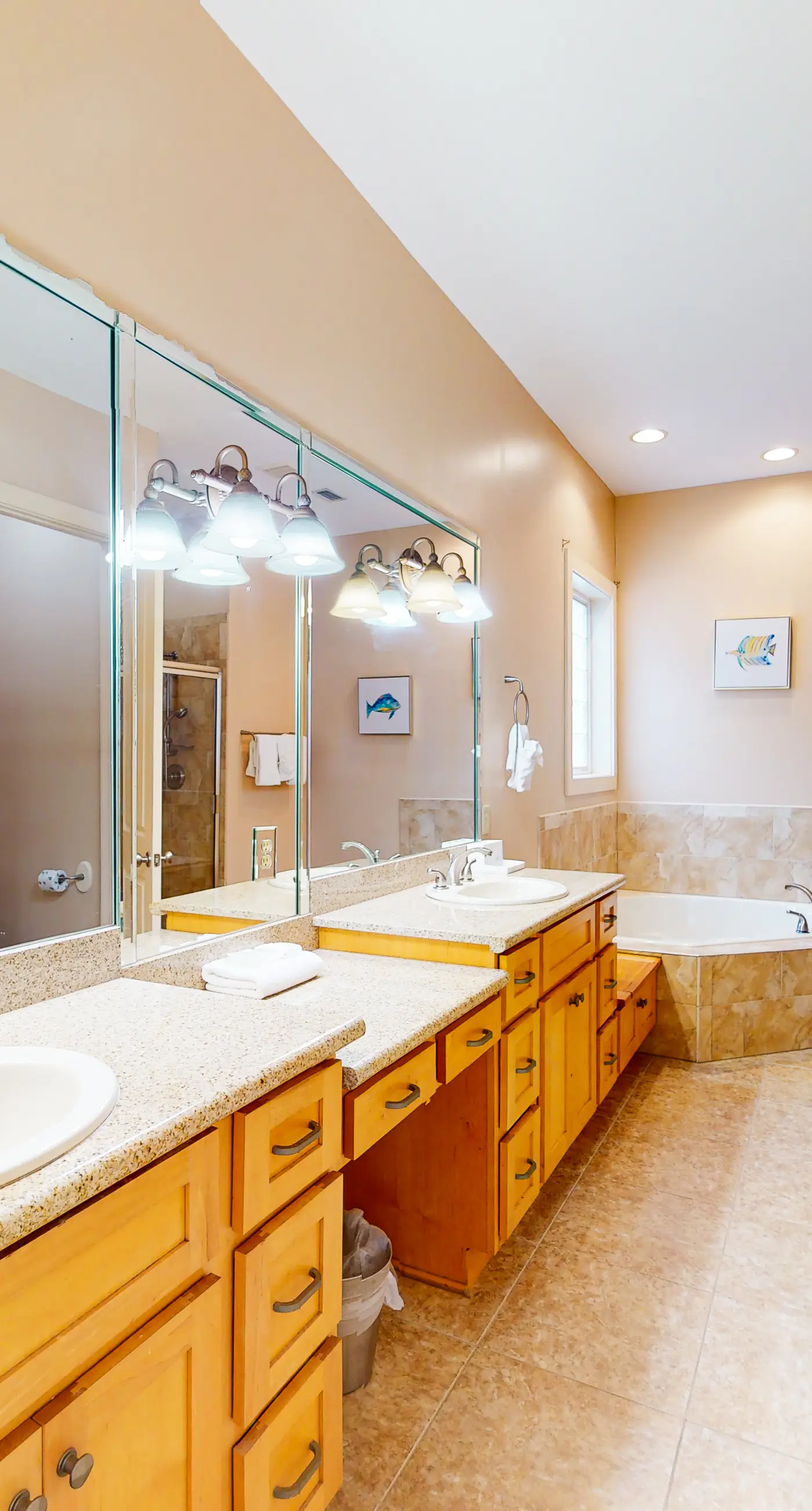 Dog-friendly home with balconies, foosball, pool access, & W&D - steps to beach
