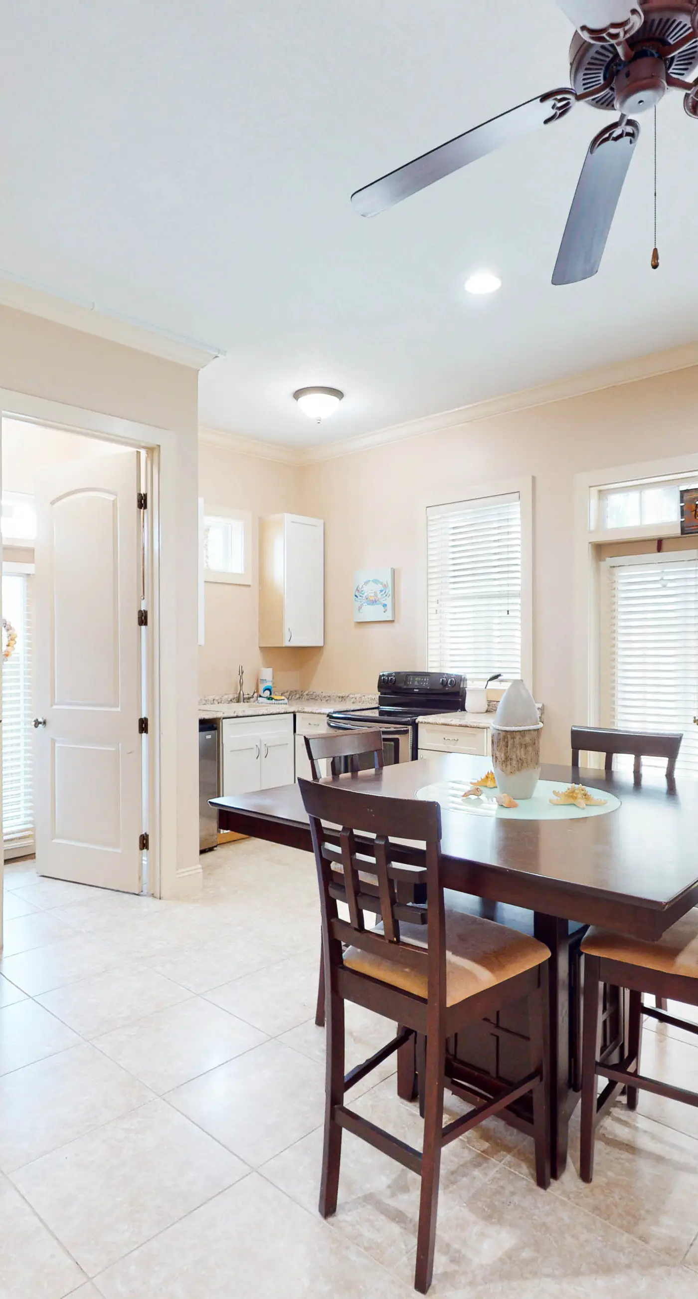 Dog-friendly home with balconies, foosball, pool access, & W&D - steps to beach