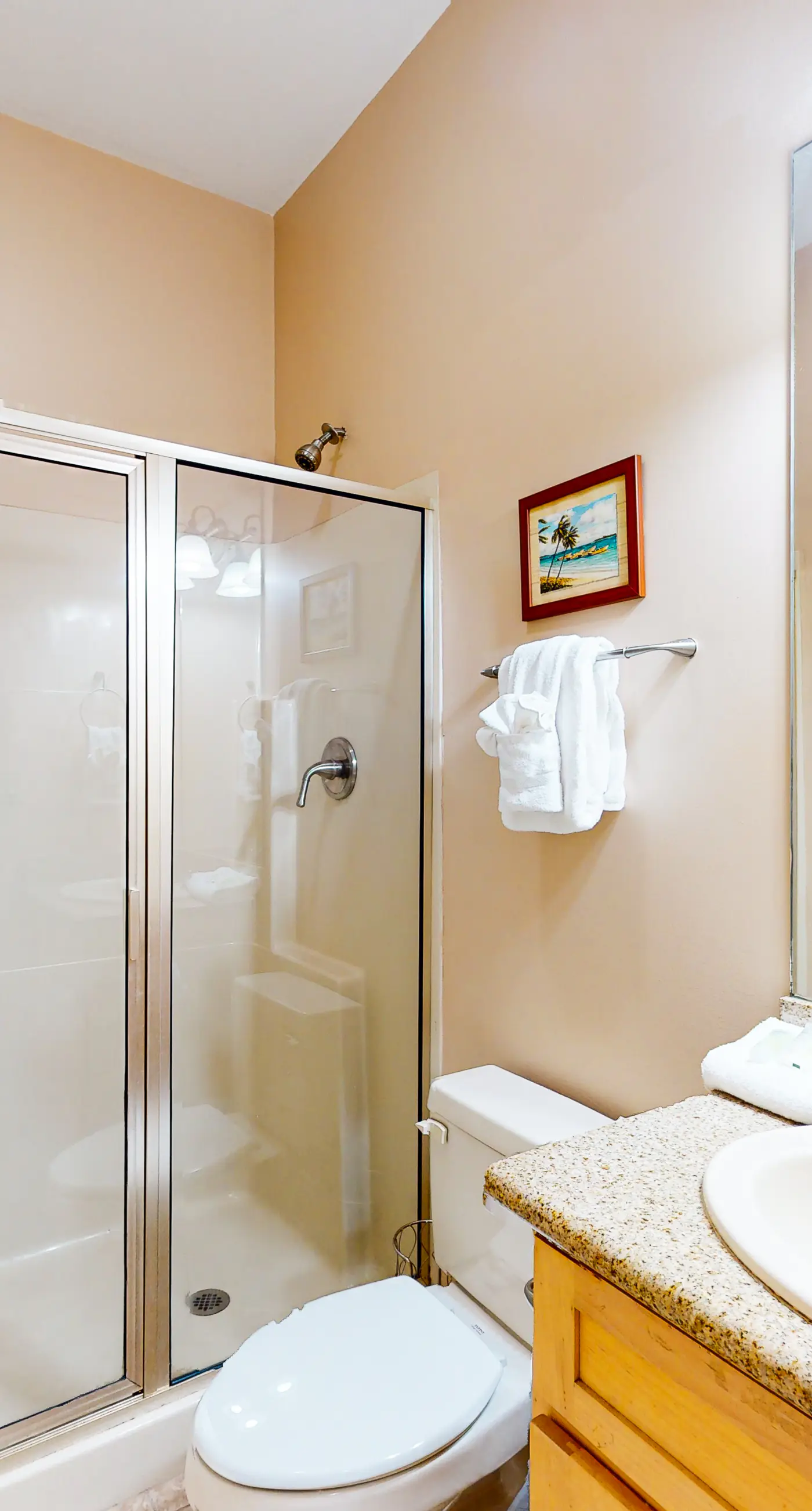 Dog-friendly home with balconies, foosball, pool access, & W&D - steps to beach