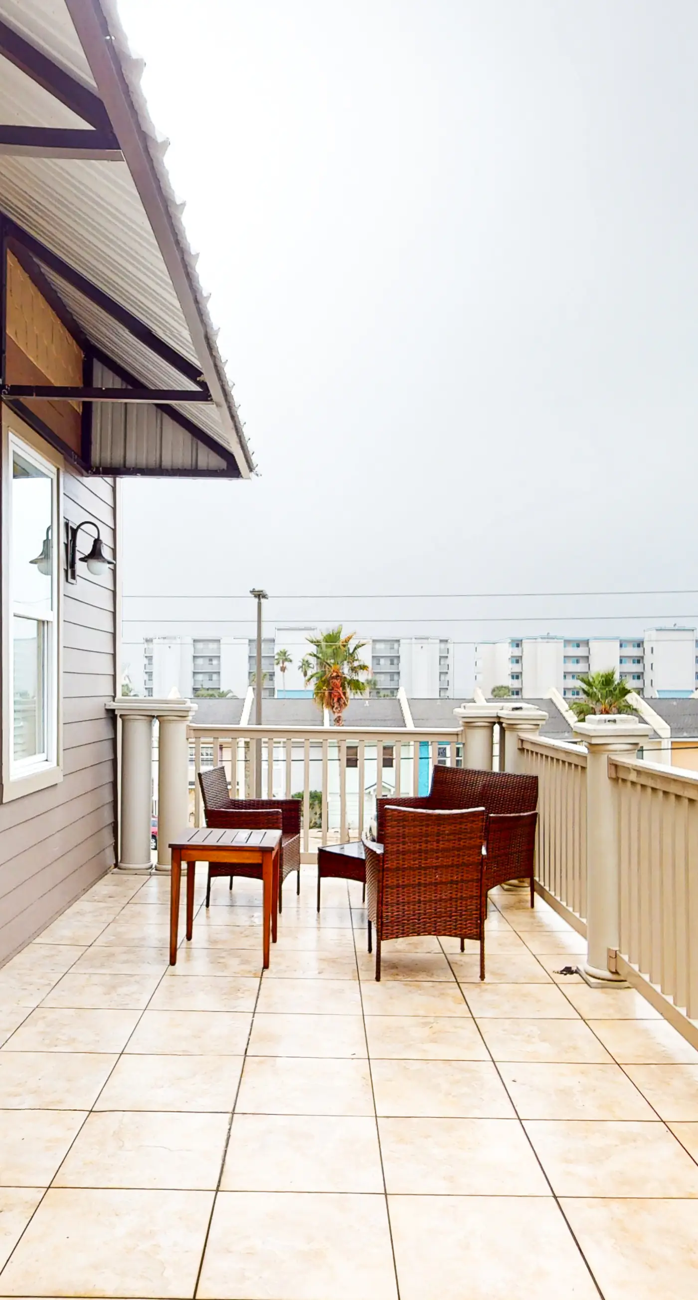 Dog-friendly home with balconies, foosball, pool access, & W&D - steps to beach