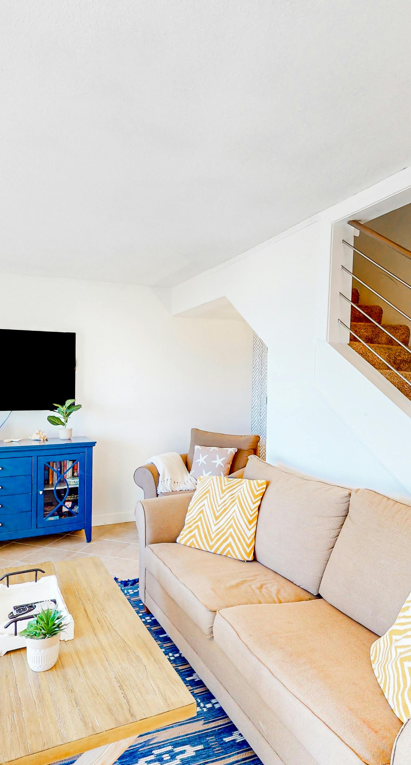 Gulf & lake view condo in beachfront resort with pool, tennis & saunas