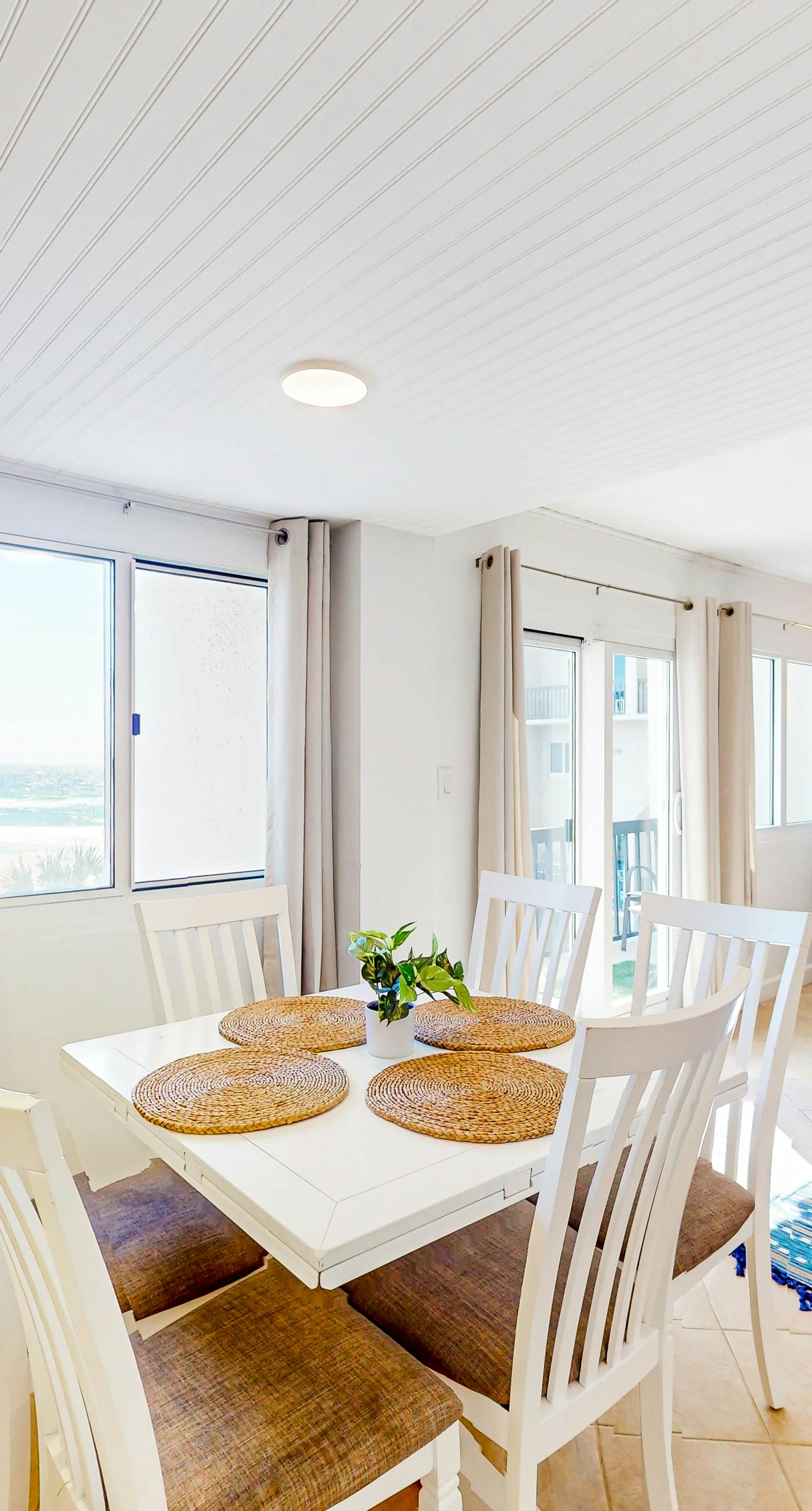 Gulf & lake view condo in beachfront resort with pool, tennis & saunas