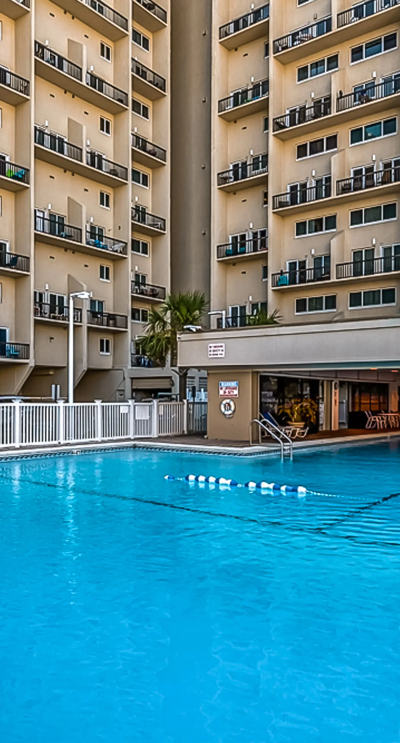 Beautiful beachfront condo with shared pool and beach access