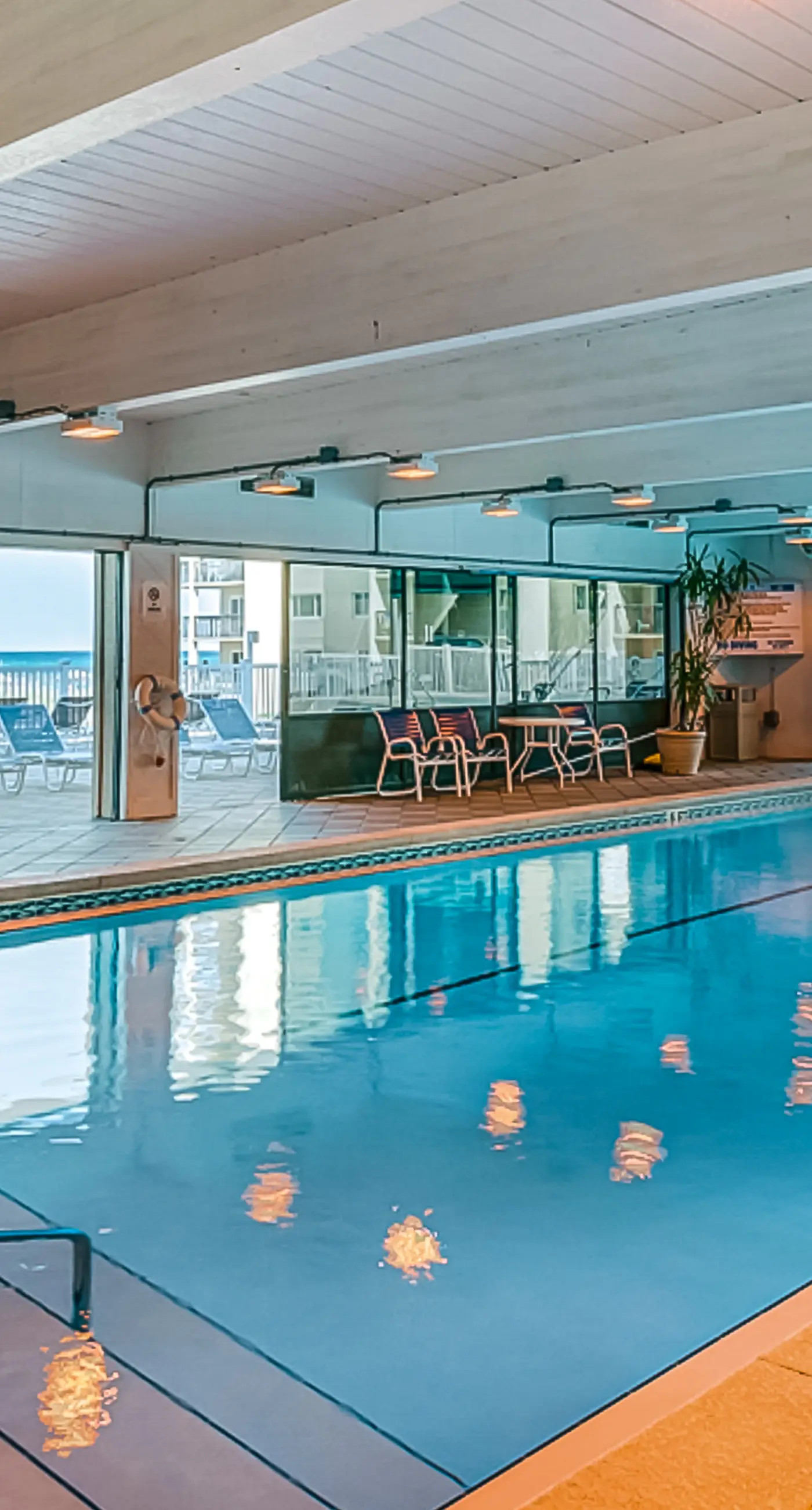 Beautiful beachfront condo with shared pool and beach access