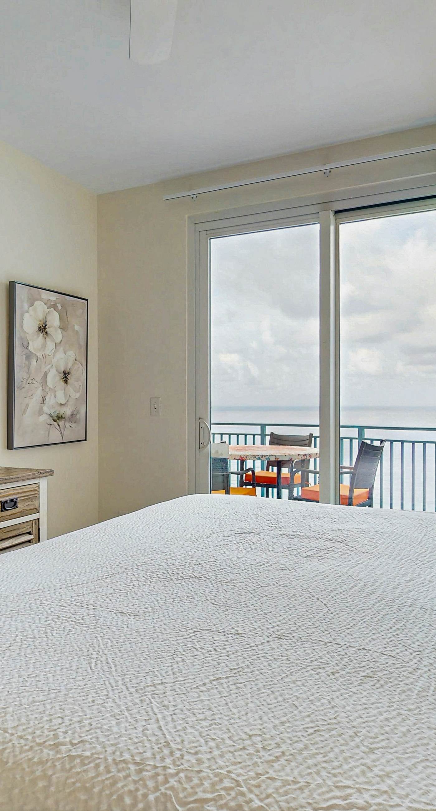 Updated beachfront retreat with hot tub, outdoor pool & balcony