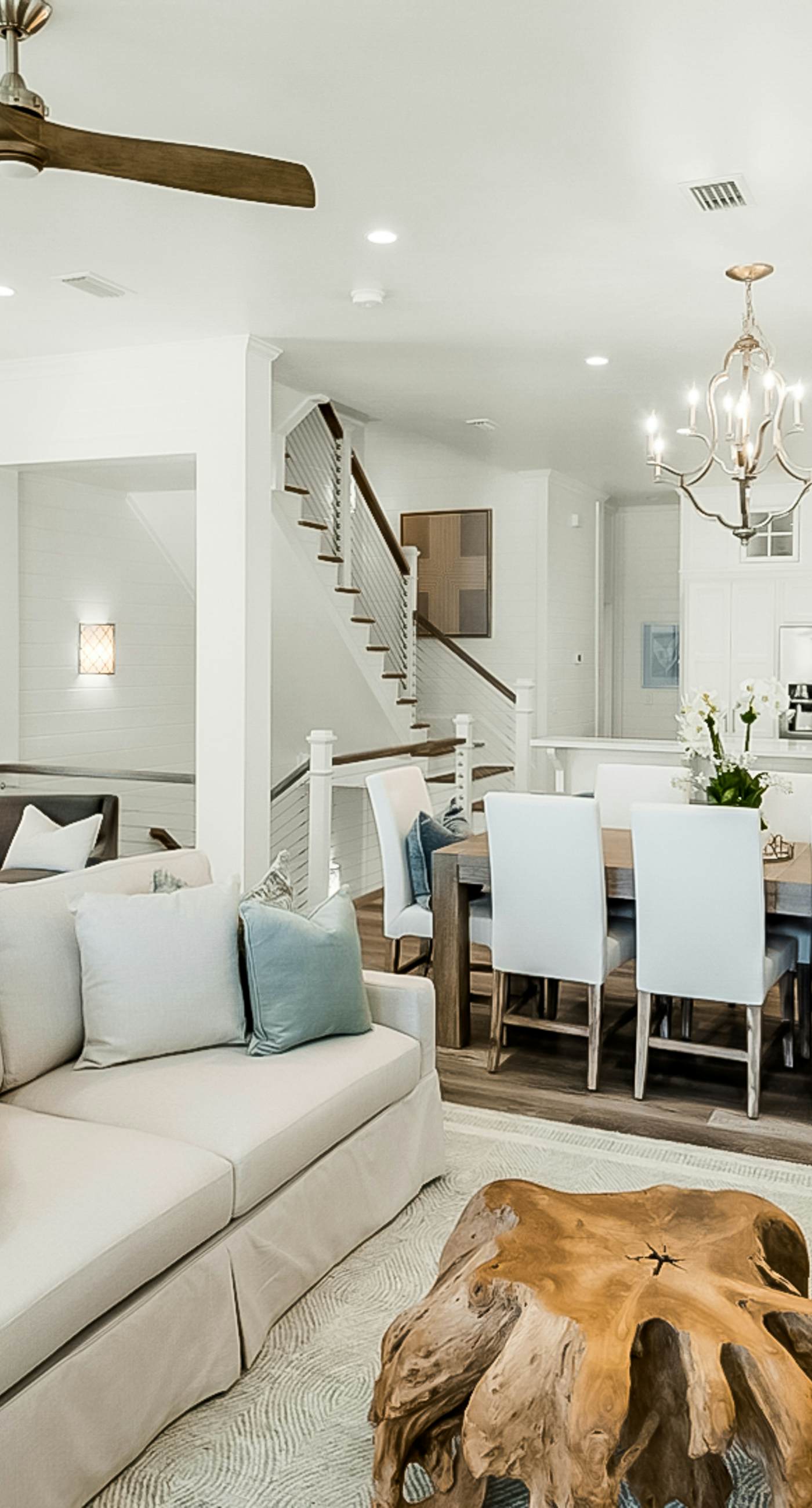 Spotless beachfront dream with views, a shared pool, & sports courts