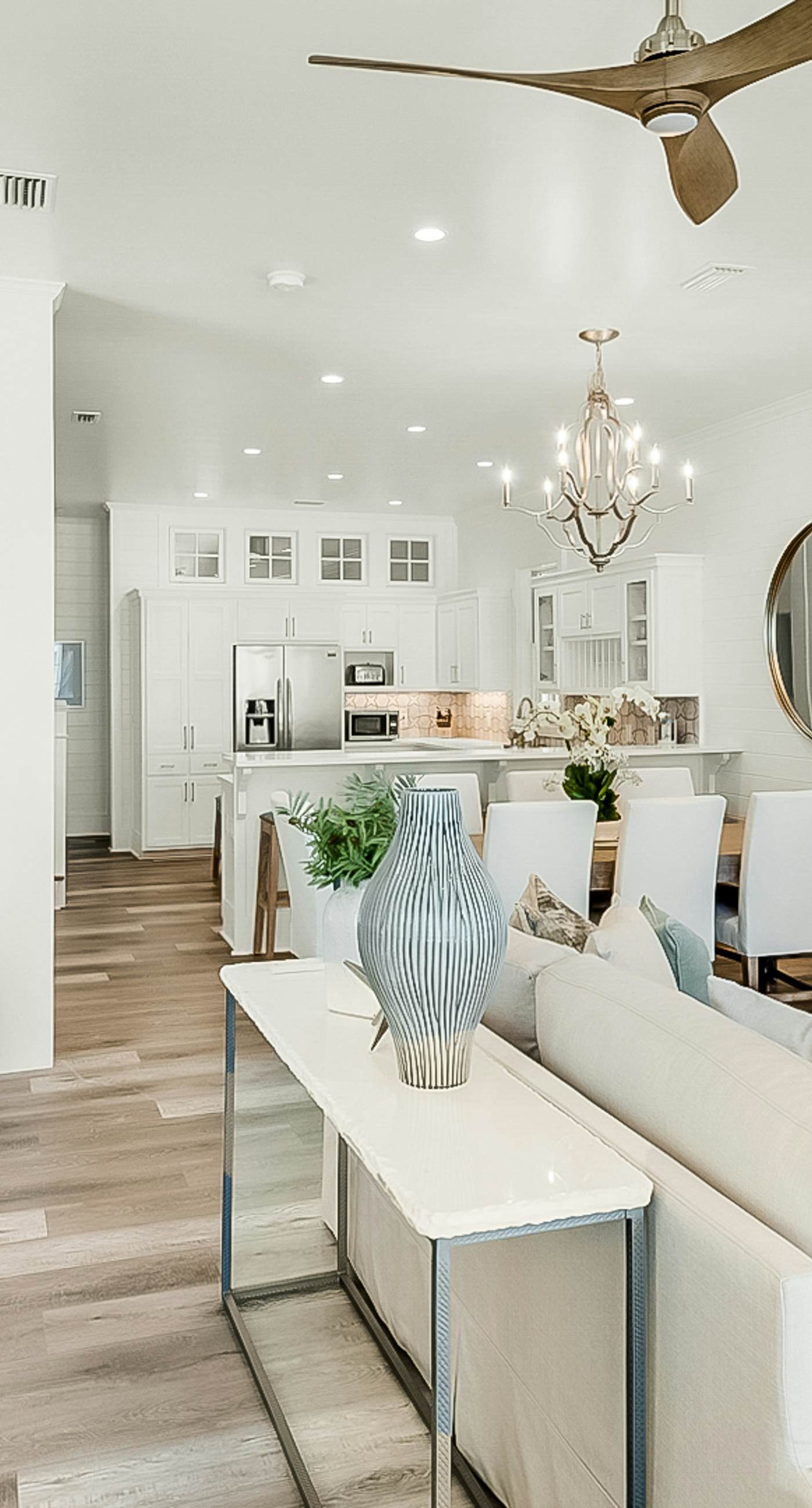 Spotless beachfront dream with views, a shared pool, & sports courts