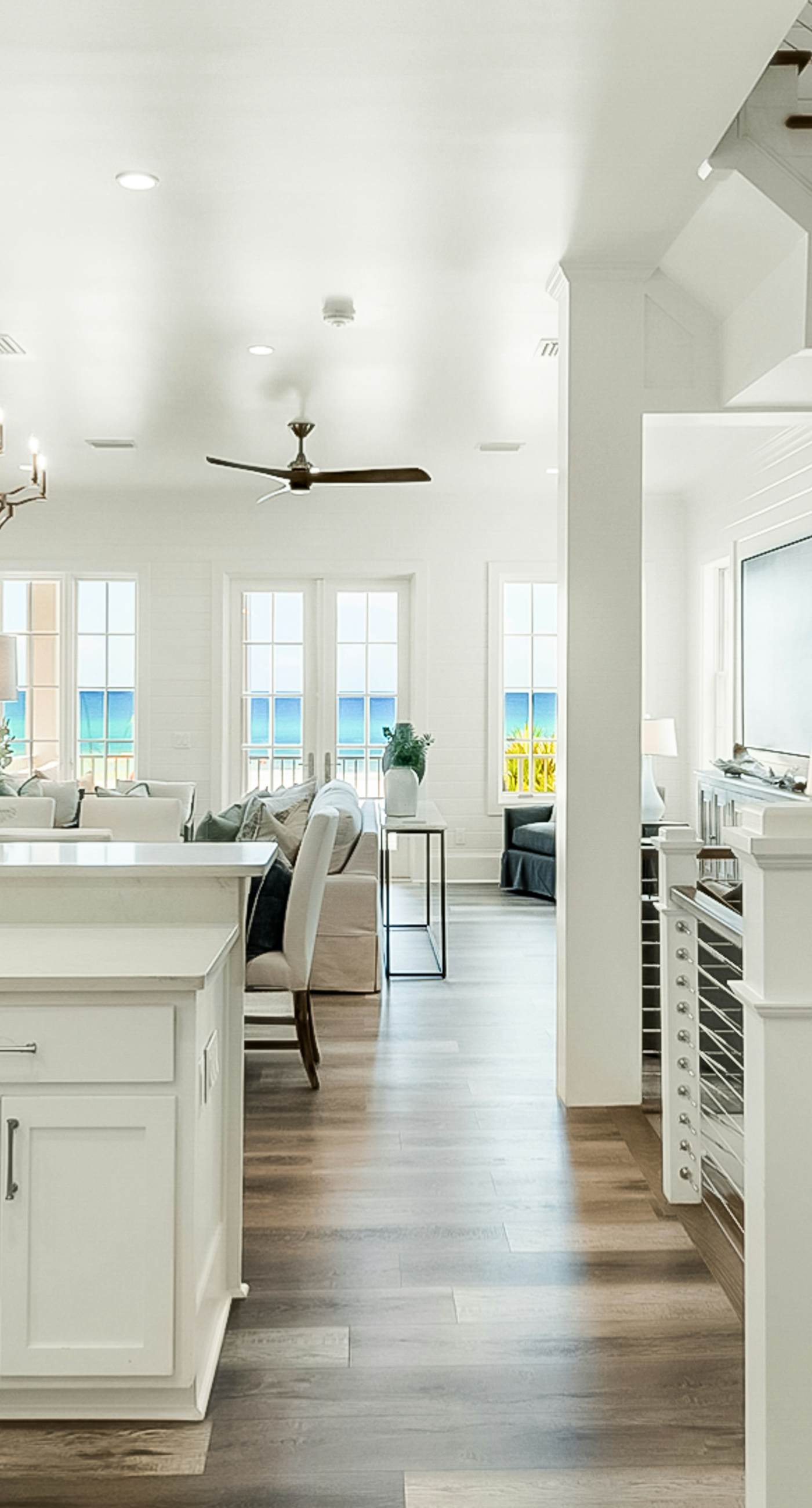 Spotless beachfront dream with views, a shared pool, & sports courts