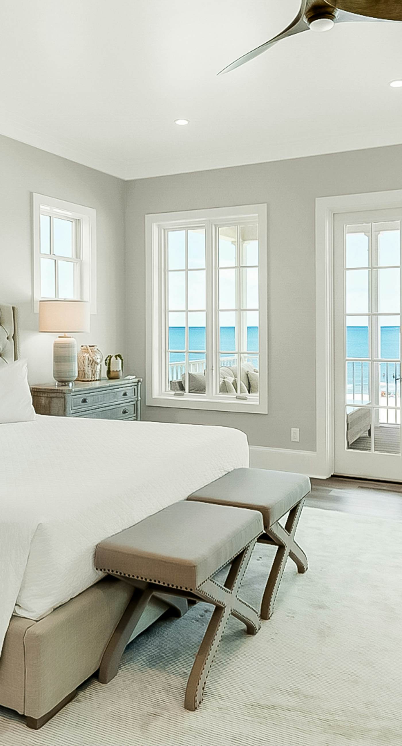 Spotless beachfront dream with views, a shared pool, & sports courts